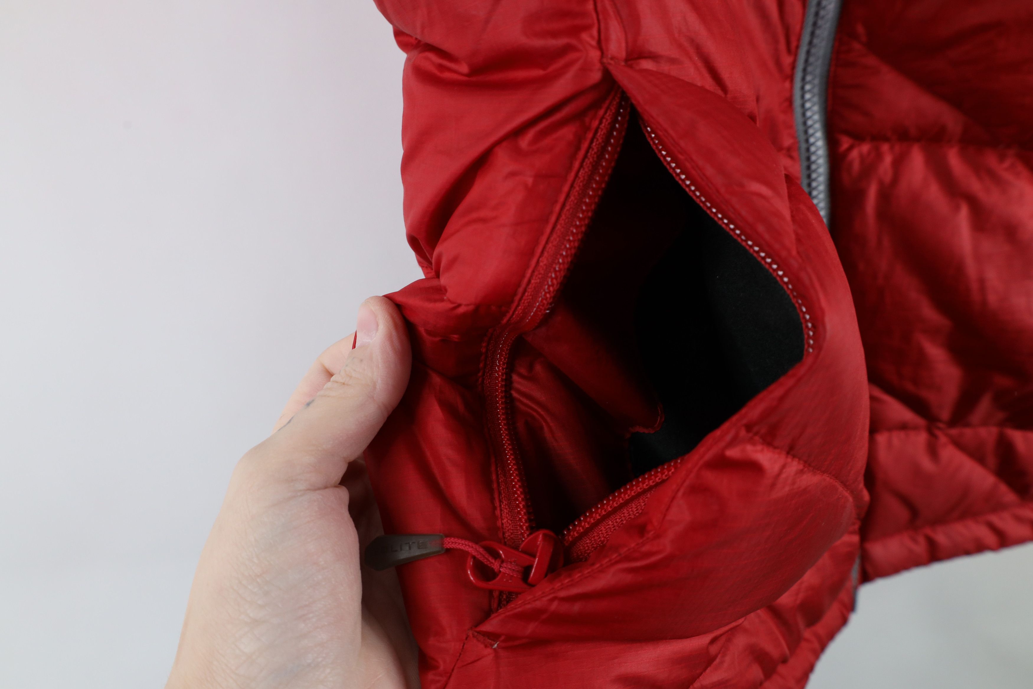 Vintage Golite Duck Down Insulated Puffer Vest Jacket Red Size M / US 6-8 / IT 42-44 - 6 Thumbnail