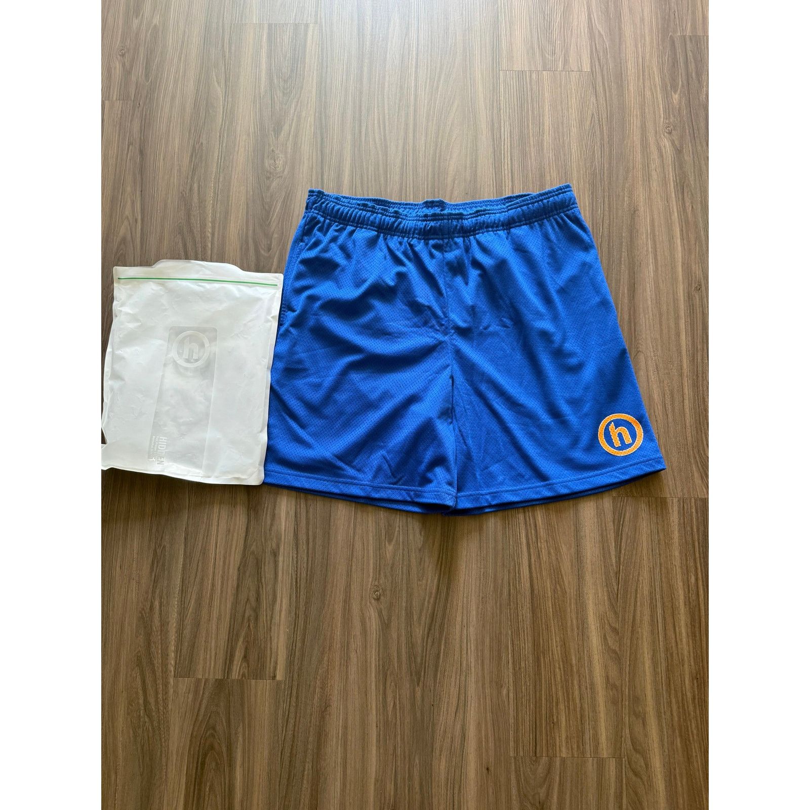HIDDEN Hidden NY Mesh Shorts Royal Blue Orange Logo Size M Size US 38 / EU 54 - 1 Thumbnail