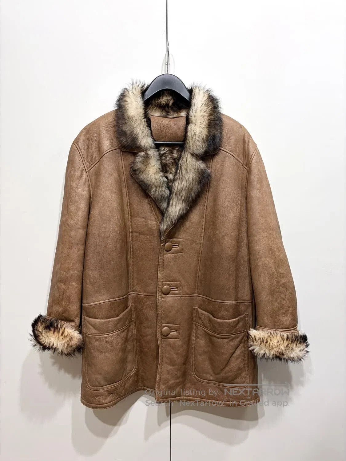 Yves Saint Laurent Vintage Sheepskin Jacket.