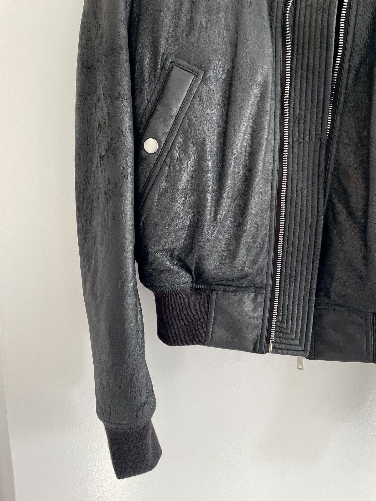 Rick Owens Rick Owens Sisyphus Lambskin Bomber Jacket Size US M / EU 48-50 / 2 - 6 Thumbnail