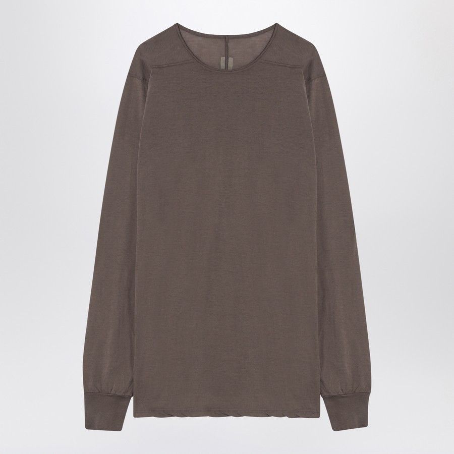 Rick Owens Drkshdw o1d2blof0226 Cotton T-Shirt in Beige Size US L / EU 52-54 / 3 - 1 Thumbnail