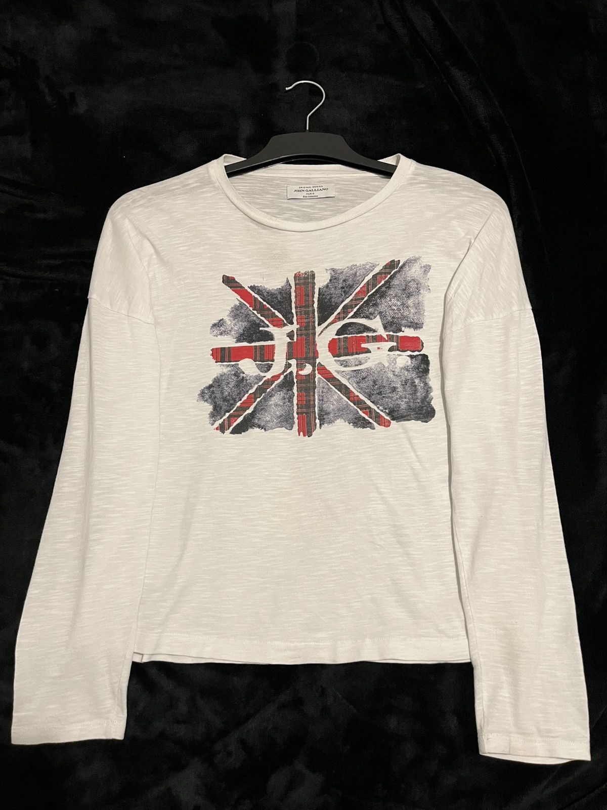John Galliano john galliano uk flag long sleeve Size S / US 4 / IT 40 - 6 Thumbnail