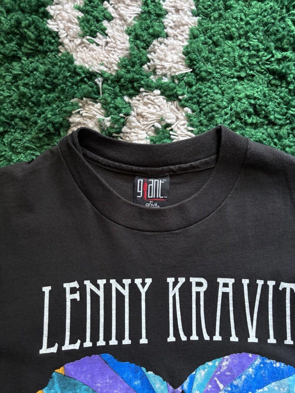 Giant Vintage 1993 Lenny Kravitz Universal Love Your T-shirt XL Size US XL / EU 56 / 4 - 5 Thumbnail