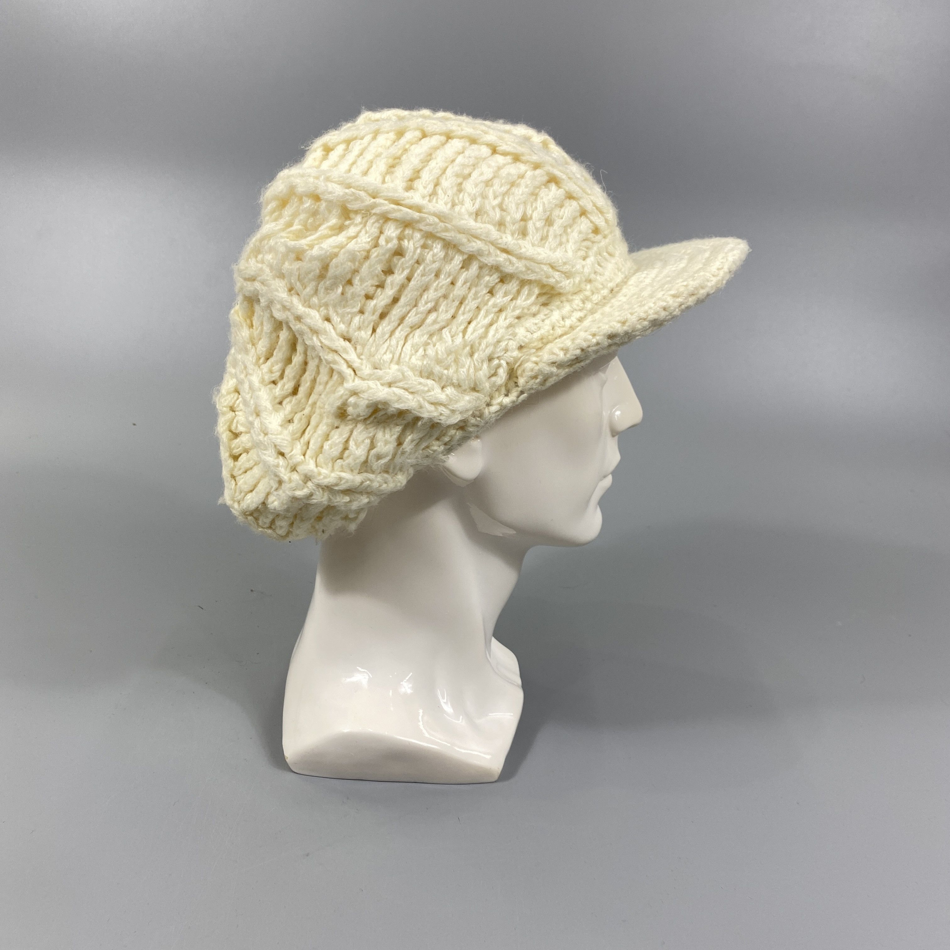 Japanese Brand Knitted Winter Skullcap -BN677 Size ONE SIZE - 4 Thumbnail