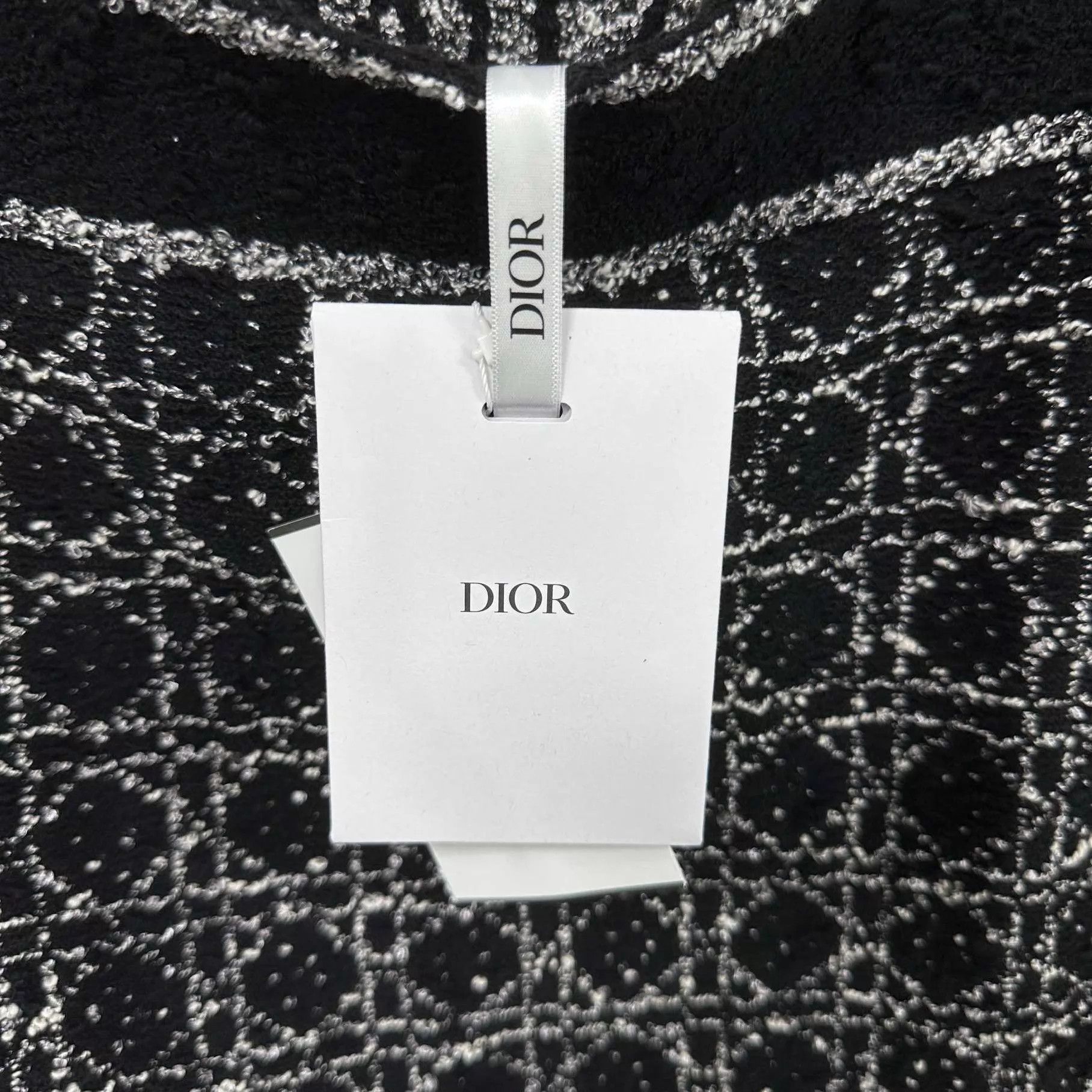 Dior Dior Black & White Tweed Houndstooth Mini Skirt 34 Size 25" / US 0 / IT 36 - 7 Thumbnail