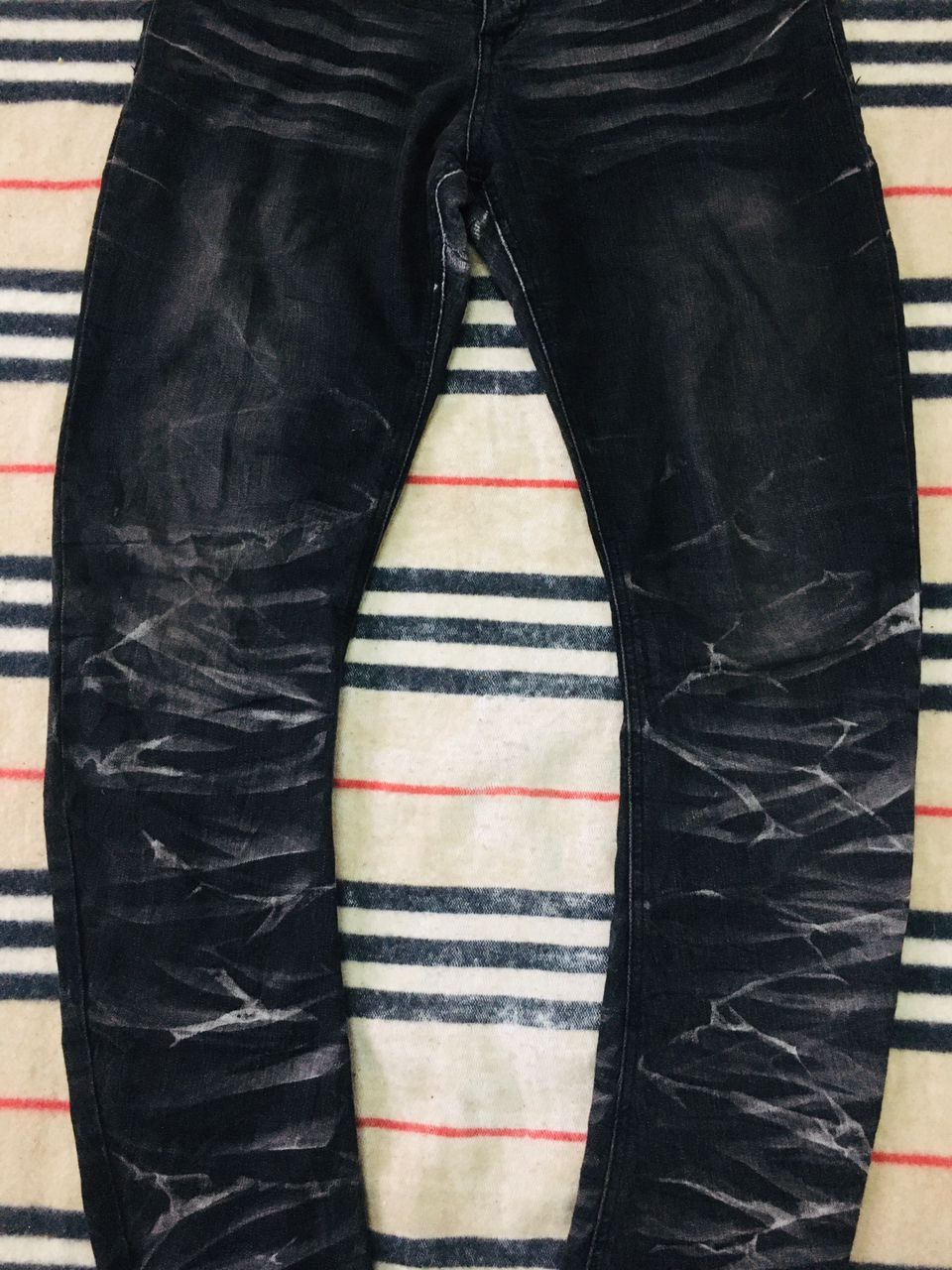 Hysteric Glamour Hot Item 🔴 A07 Semantic Design Banana Curve Strecth Jeans Size US 34 / EU 50 - 3 Thumbnail