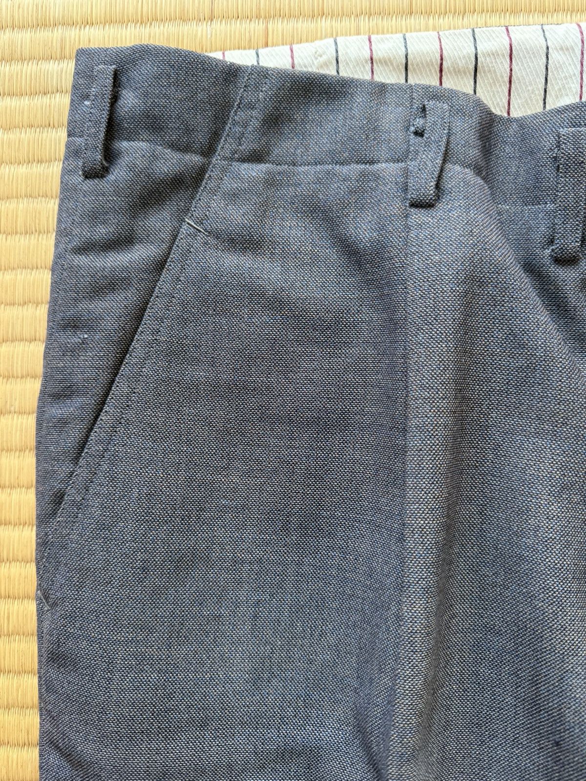 Other Spring&Summer Vintage Japanese All Wool Slacks – D.H.K. Size US 35 - 5 Thumbnail
