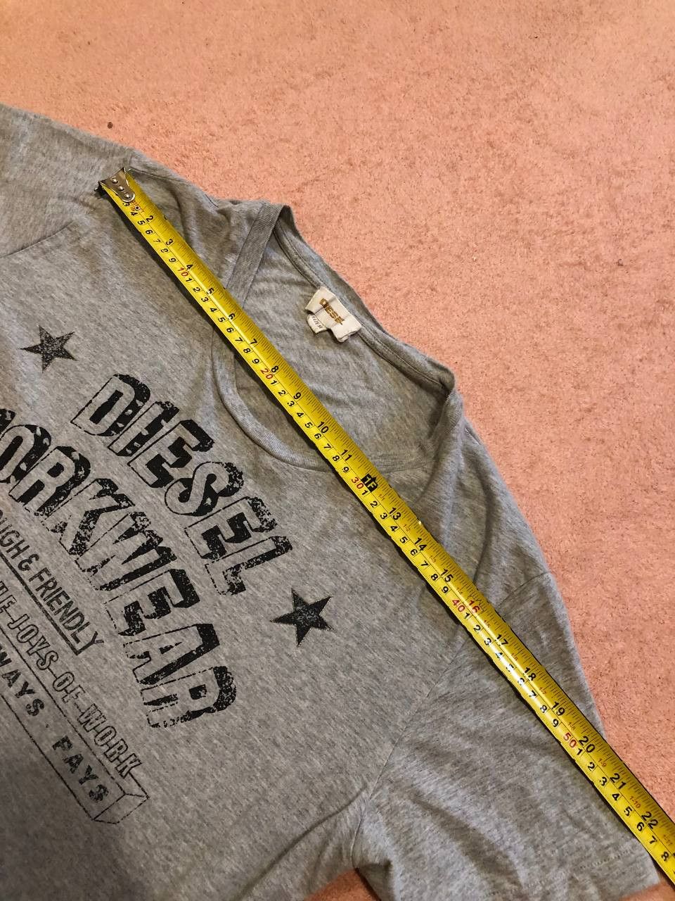 Diesel Vintage Diesel Big Y2K Logo Short Sleeve T-Shirt Size XL Size US XL / EU 56 / 4 - 6 Thumbnail