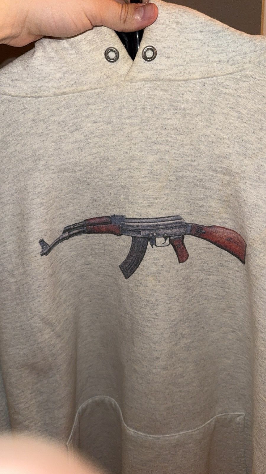 Vintage Vintage Ak-47 Hoodie Size US XXL / EU 58 / 5 - 3 Thumbnail