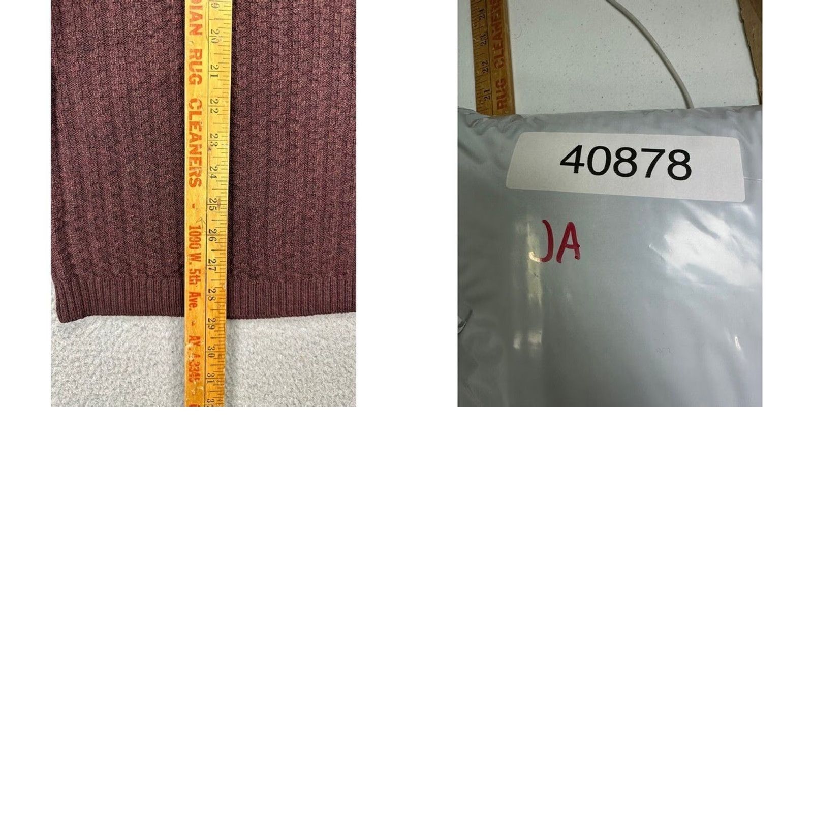 Joseph Abboud Joseph Abboud Sweater Mens XL Maroon 100% Merino Wool Knit Crew Neck Long Sleeve Size US XL / EU 56 / 4 - 8 Thumbnail