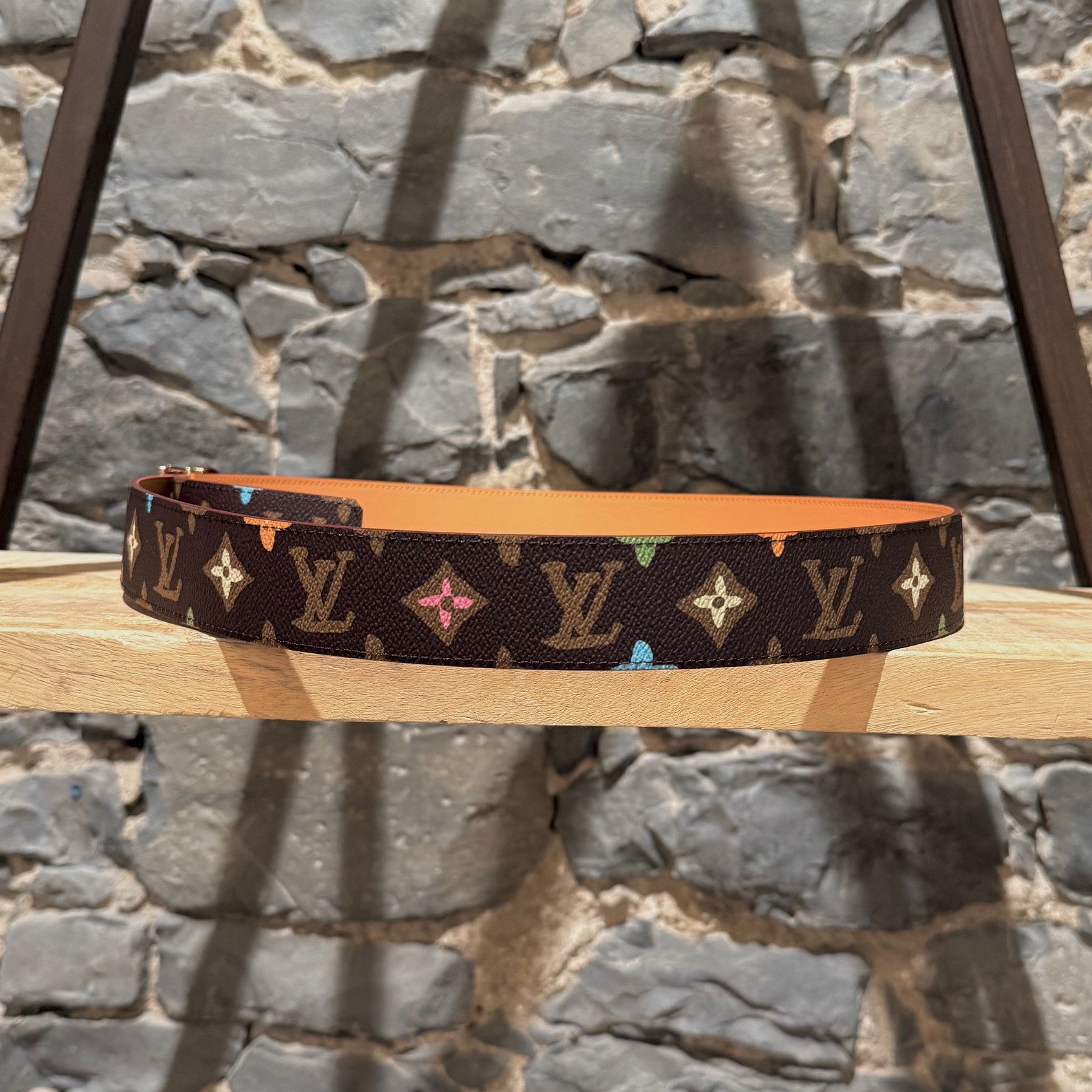 Louis Vuitton Louis Vuitton x Tyler the Creator Monogram Craggy Belt/100cm Size ONE SIZE - 4 Thumbnail