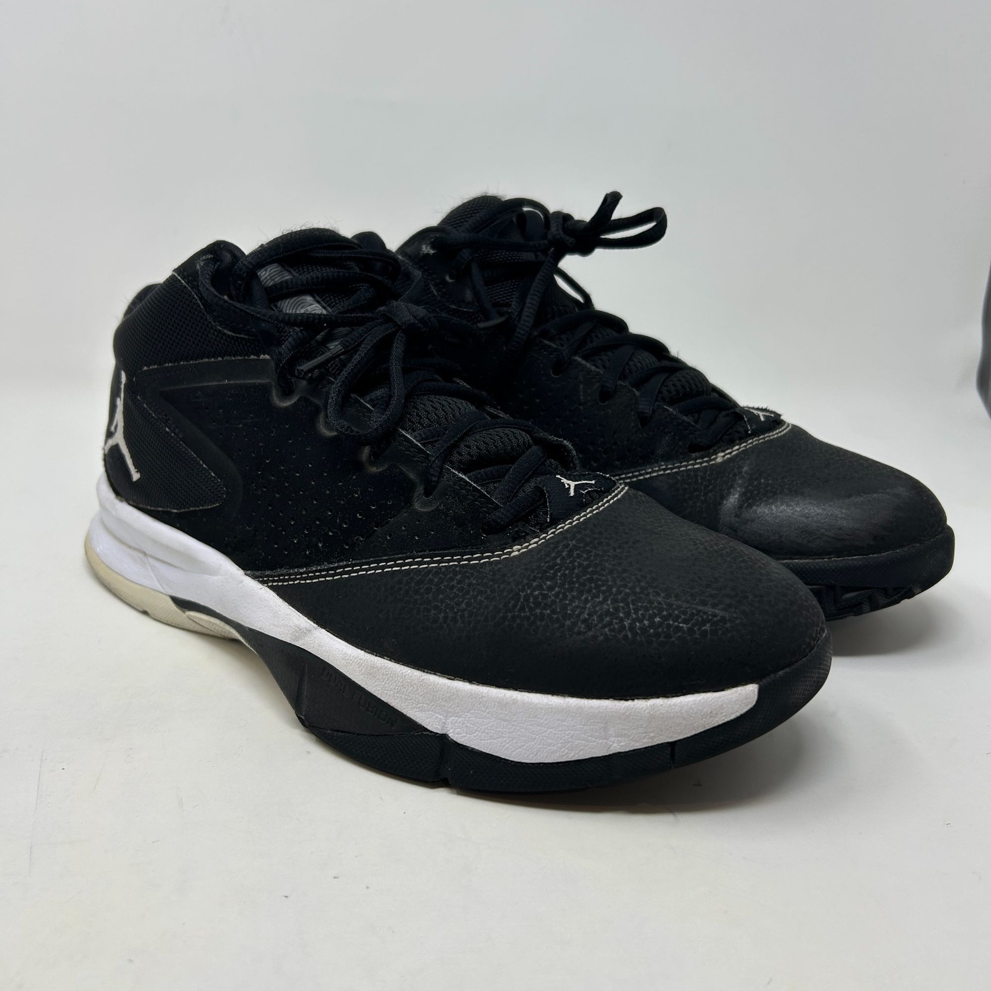Nike Nike Air Jordan Court Vision 99 Black/White Sz 10.5 616777 Size US 10.5 / EU 43-44 - 4 Thumbnail