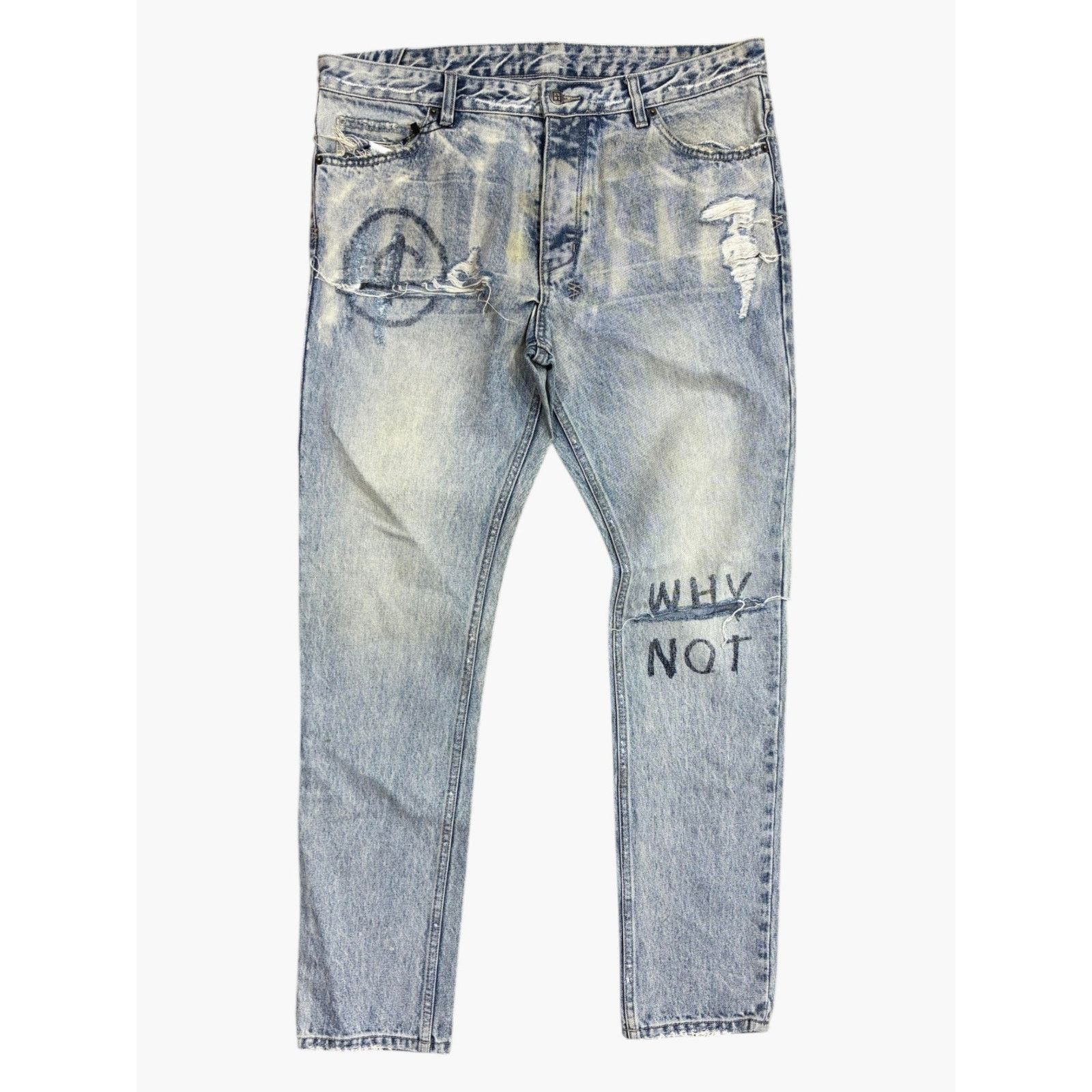 Ksubi Ksubi WHY NOT Light wash Jeans Size US 36 / EU 52 - 1 Thumbnail