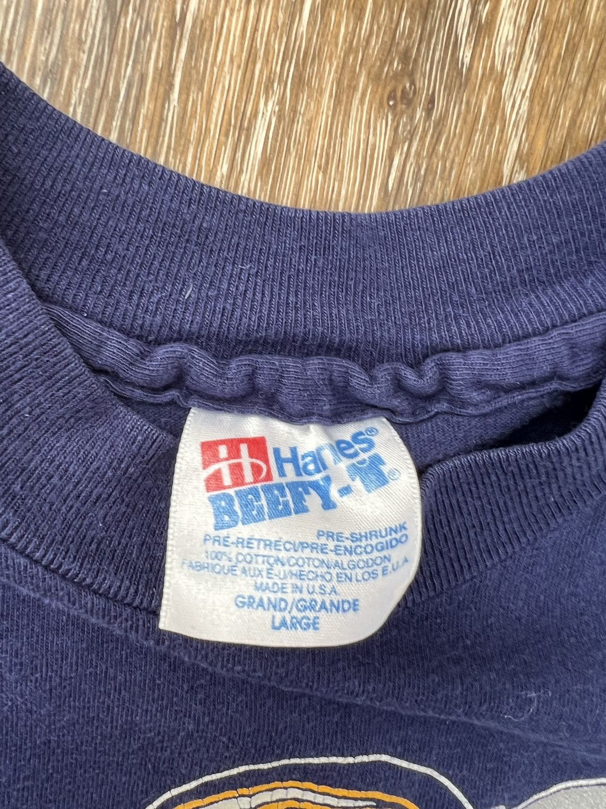 Hanes Vintage 1992 san diego chargers afc western div champs tee Size US M / EU 48-50 / 2 - 5 Thumbnail