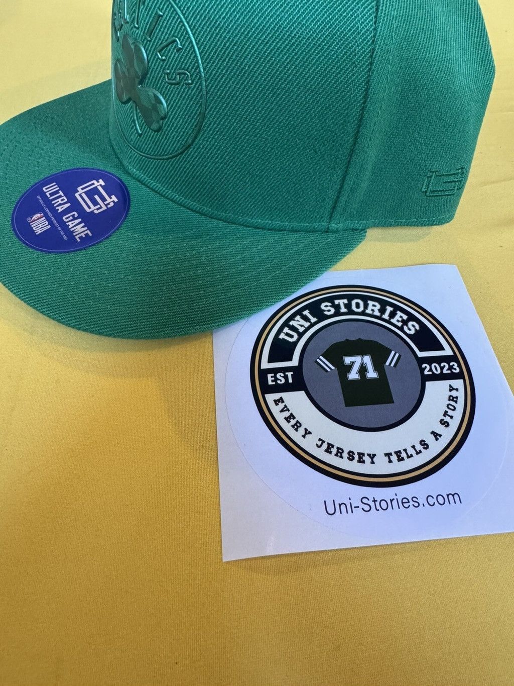 NBA Boston Celtics Ultra Game Snapback hat Green NEW WITH TAGS Size ONE SIZE - 2 Thumbnail