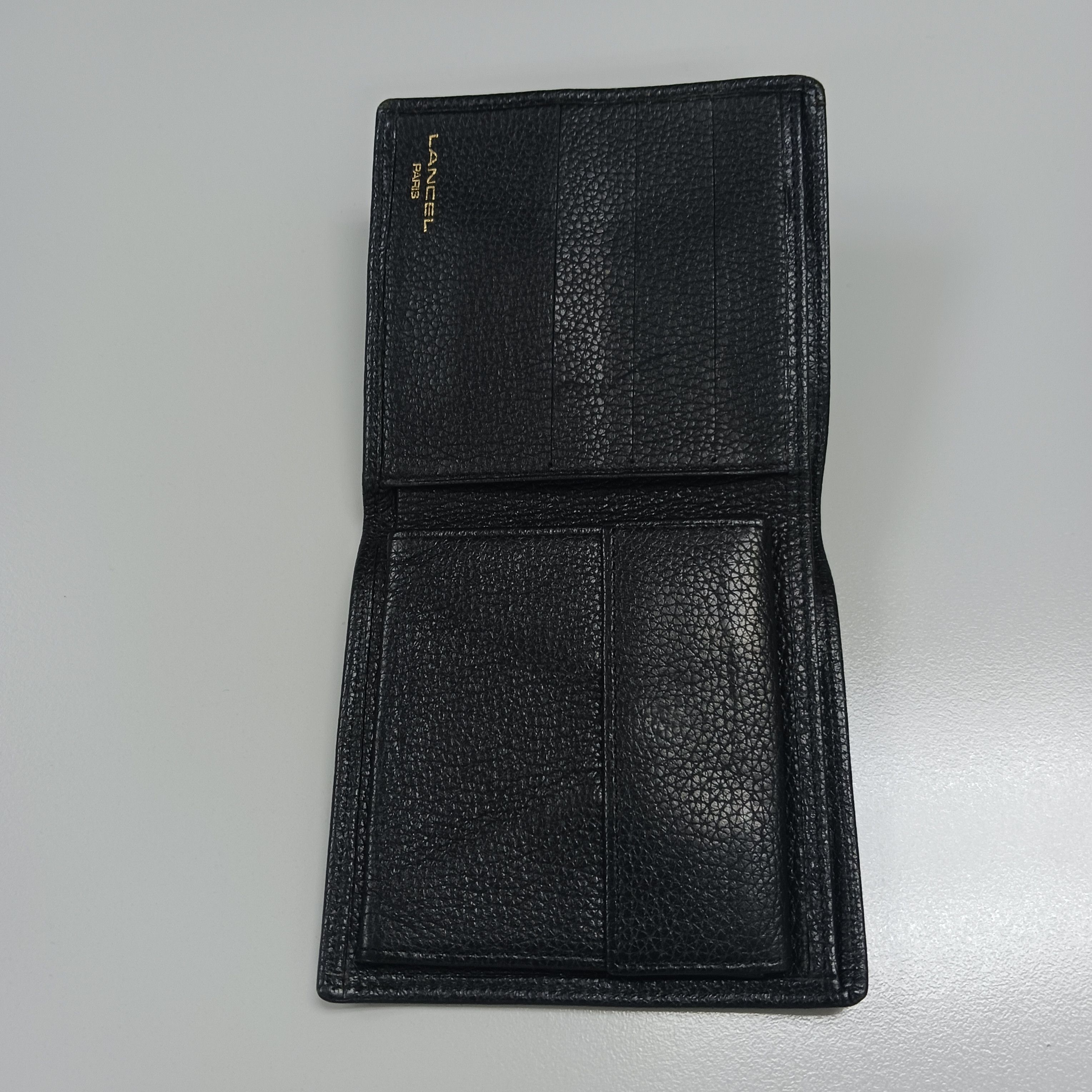 Lancel Vintage LANCEL PARIS Two Folded Logo Leather Wallet Size ONE SIZE - 4 Thumbnail