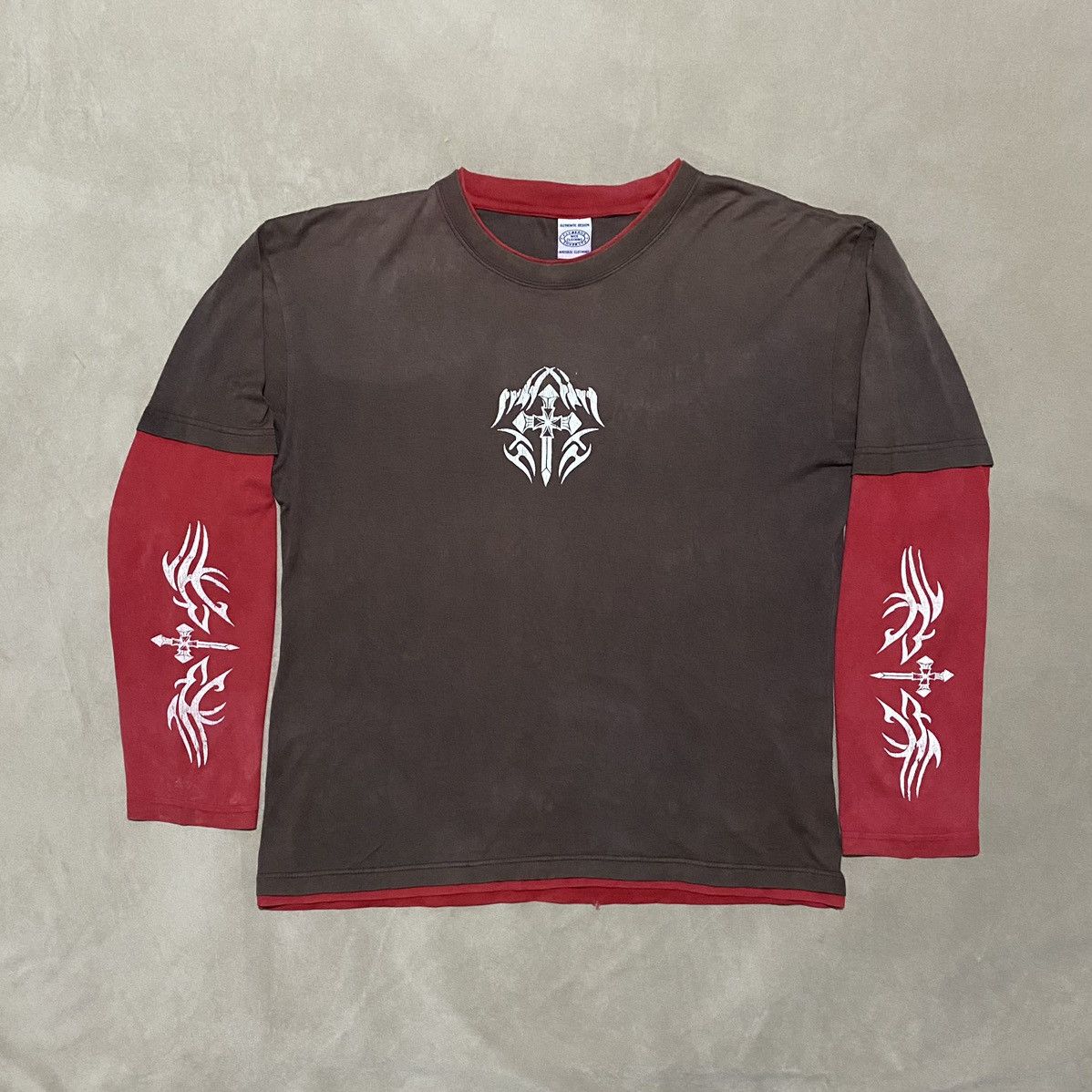 image of Hysteric Glamour x If Six Was Nine Poem Long Tee Fly Beans in Mix, Men's (Size Medium)