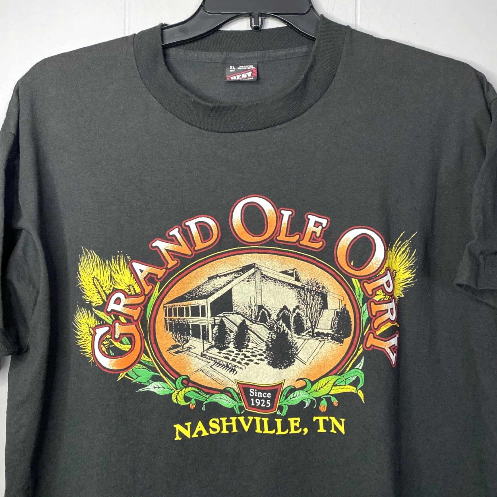 Vintage VINTAGE Best T-Shirt Grand Ole Opry Shirt Unisex XL Black 1990s USA Size US XL / EU 56 / 4 - 4 Thumbnail