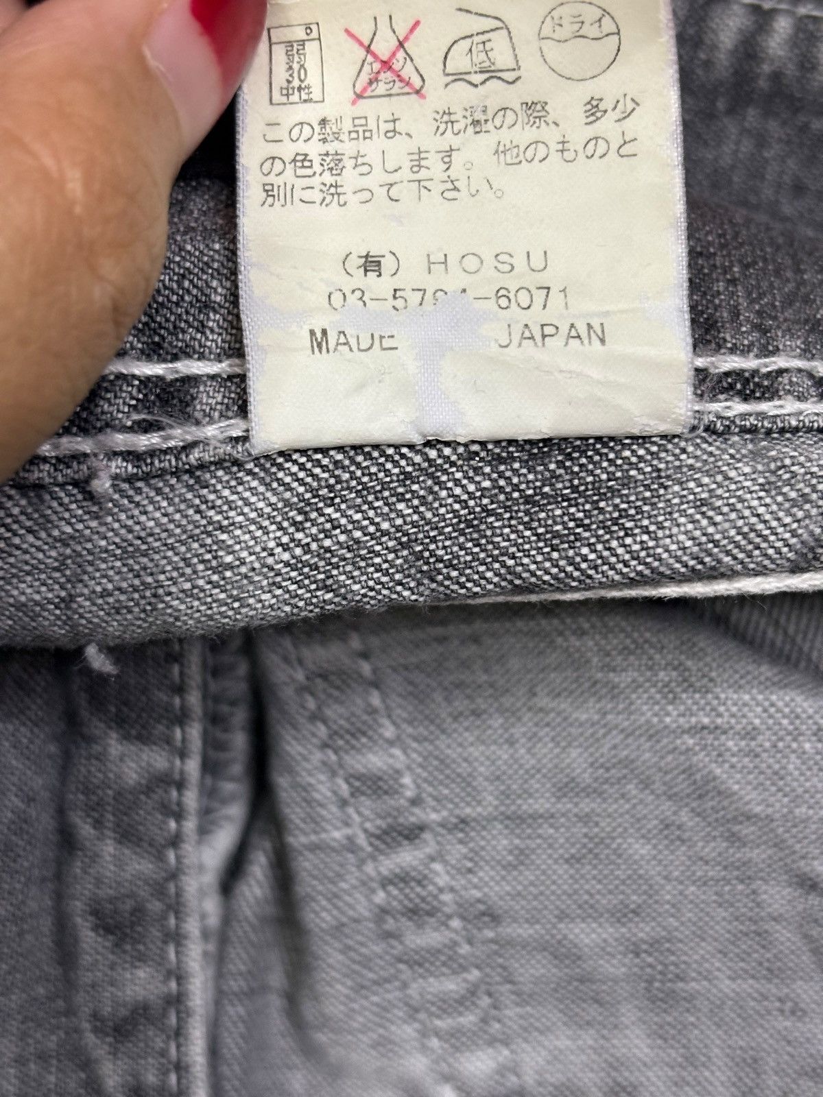 Japanese Brand × Rocawear Vintage Japanese Brand Tactical Cargo Acid Mud Wash Jeans Size US 29 - 9 Thumbnail