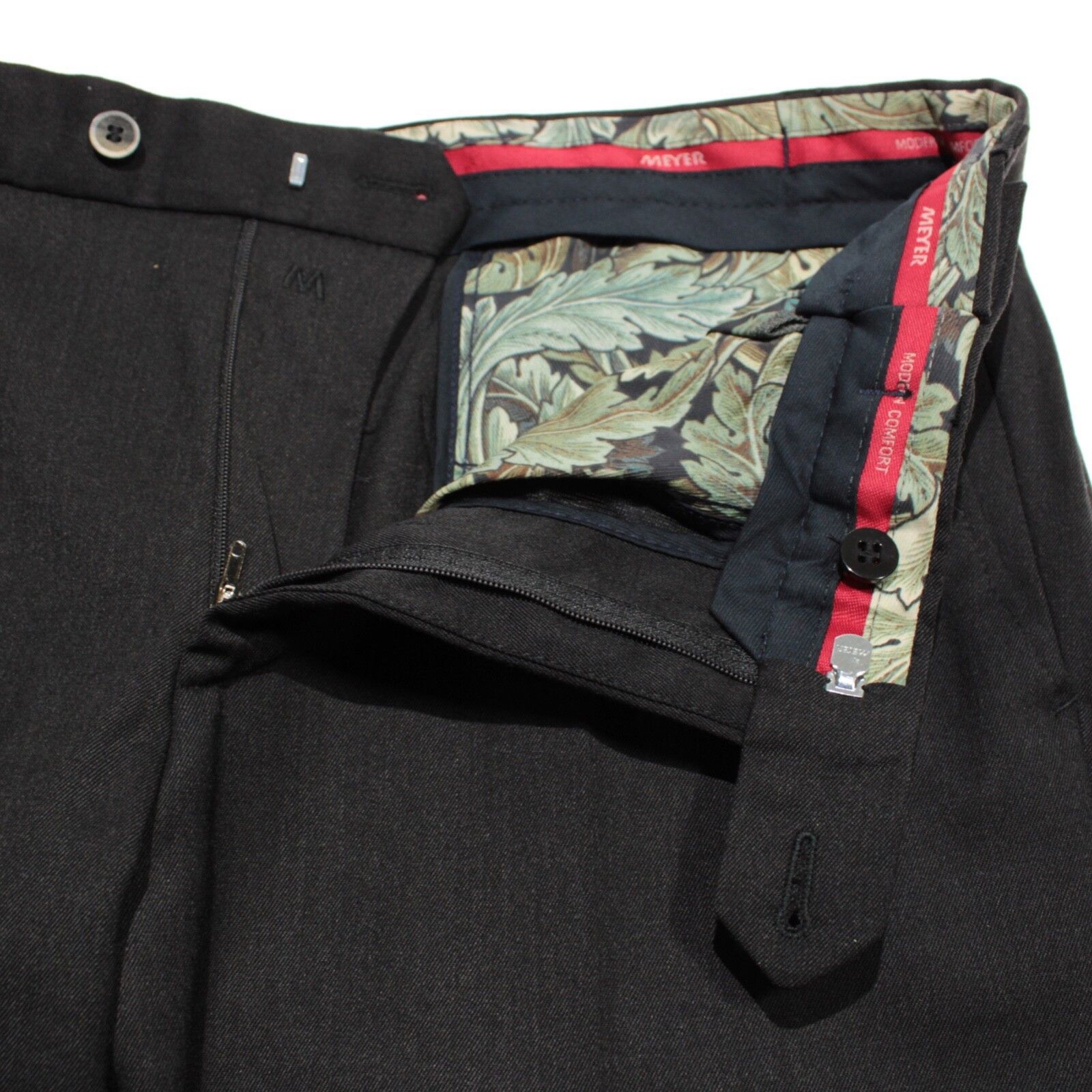 Other Meyer New with tags Dress Pants Size 34 US In Gray Size US 34 / EU 50 - 3 Thumbnail