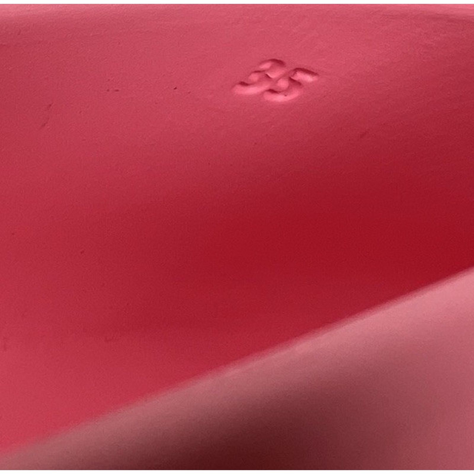 Prada Size 35EU/5W - Prada Rubber Logo Embossed Pink Mule Size US 5 / IT 35 - 9 Thumbnail