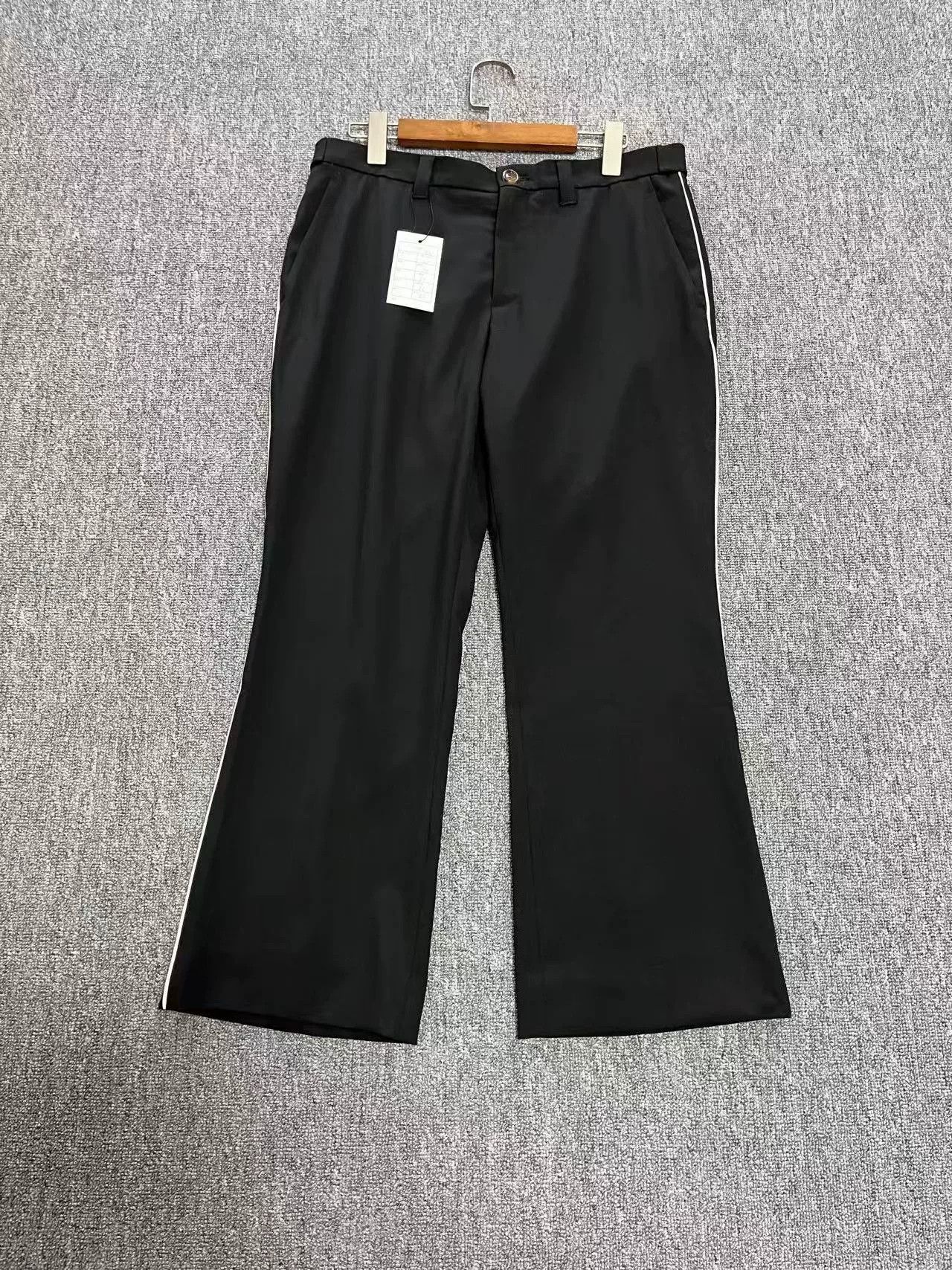 Miu Miu Miu Miu Wool Straight-Leg Casual Pants Size 42" / US 20 - 1 Thumbnail