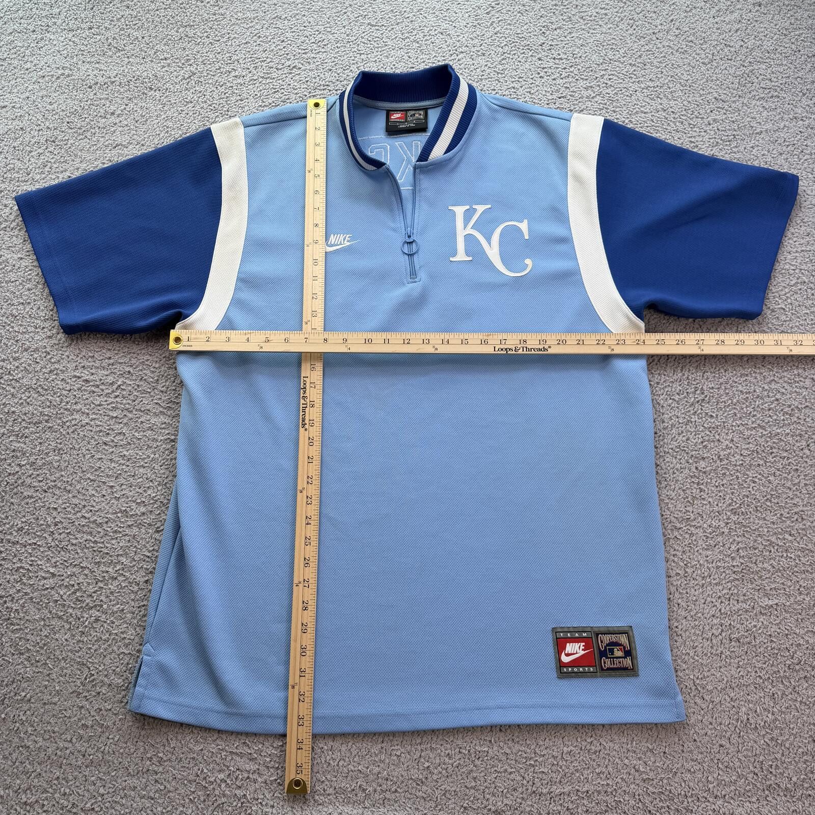 Nike Vintage Nike Kansas City Royals Bo Jackson 16 Jersey Y2K L Size US L / EU 52-54 / 3 - 3 Thumbnail