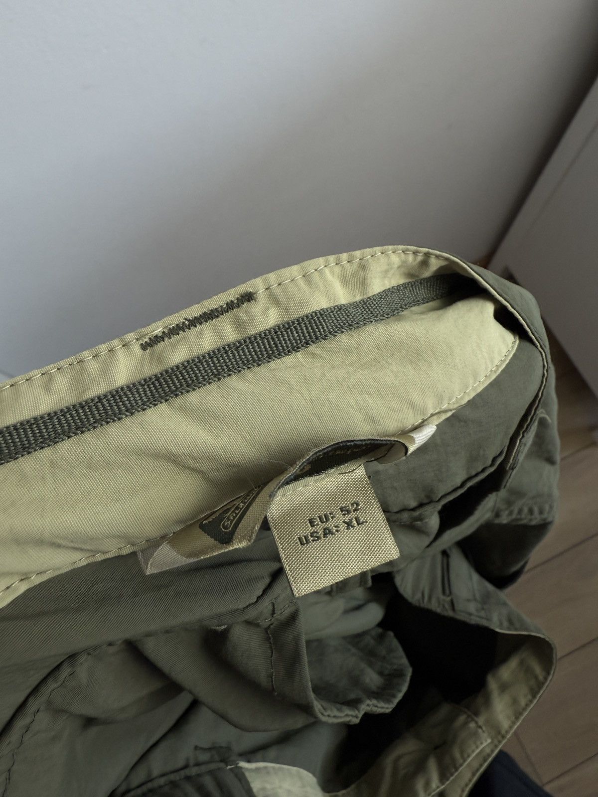 SALEWA Salewa 3in1 khaki trekking parachute pants XL gorpcore skate Size US 36 / EU 52 - 8 Thumbnail