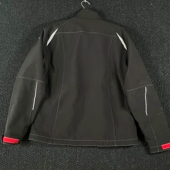 Vintage VINTAGE Bosch Softshell Heated Work Jacket Mens Size Medium Black Red Full Zip Size US M / EU 48-50 / 2 - 4 Thumbnail