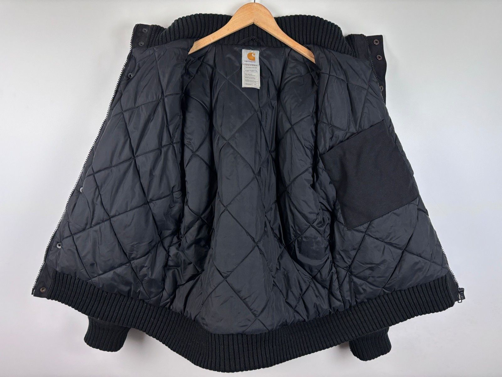 Carhartt Mens Carhartt Ranger Cordura Bomber Jacket Black Size M Size US M / EU 48-50 / 2 - 10 Thumbnail
