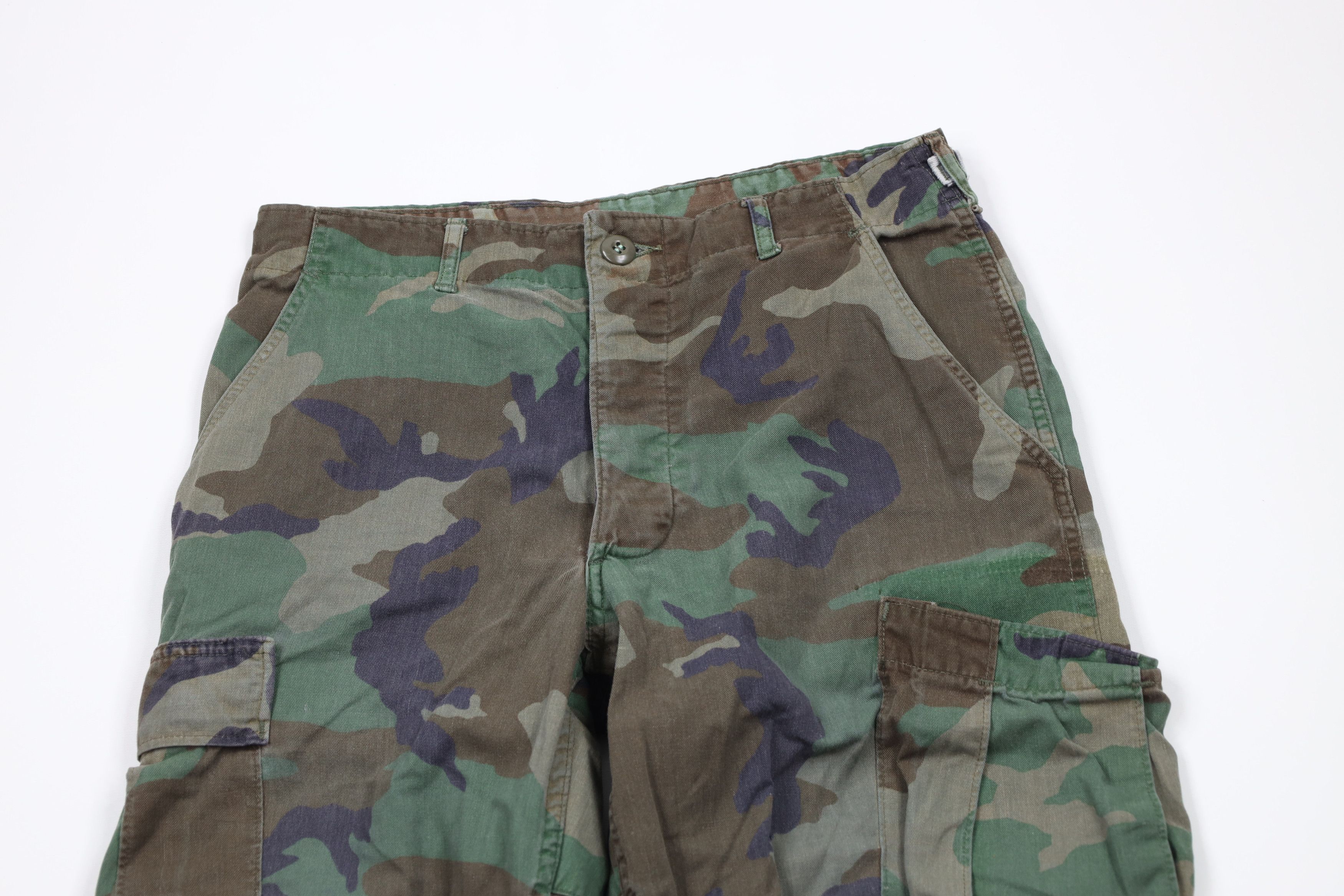 Vintage Vintage 90s Streetwear Knee Camouflage Cargo Pants USA Size US 30 / EU 46 - 2 Thumbnail