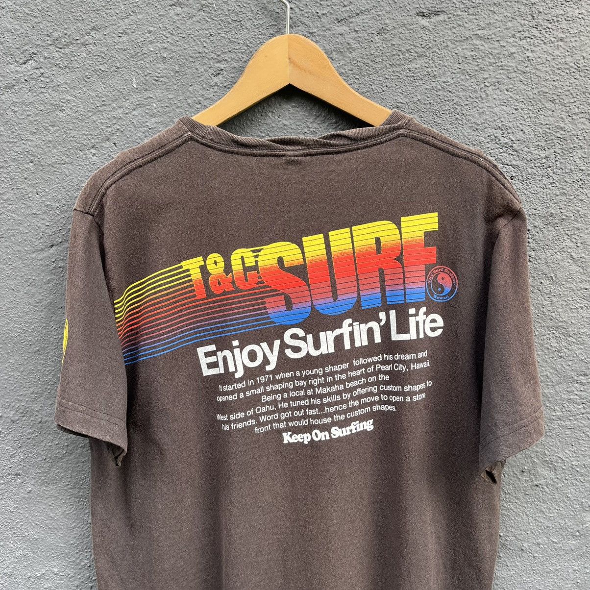Other Thrashed Faded Vintage T&C Surf Brand Tee Size US L / EU 52-54 / 3 - 2 Thumbnail