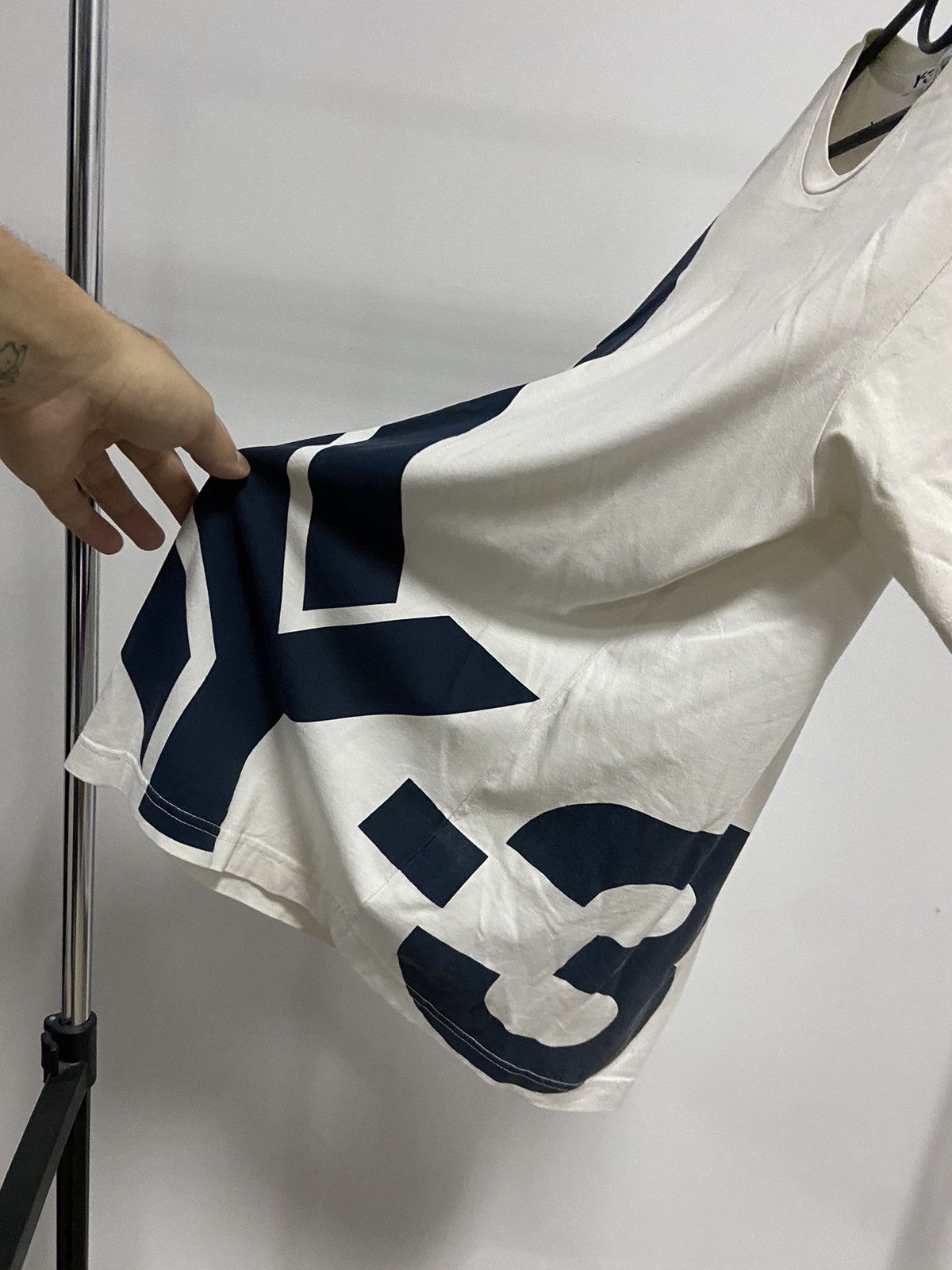Vintage × Y-3 × Yohji Yamamoto Y-3 Yohji Yamamoto big logo tee vintage Japanese designer Size US M / EU 48-50 / 2 - 3 Thumbnail