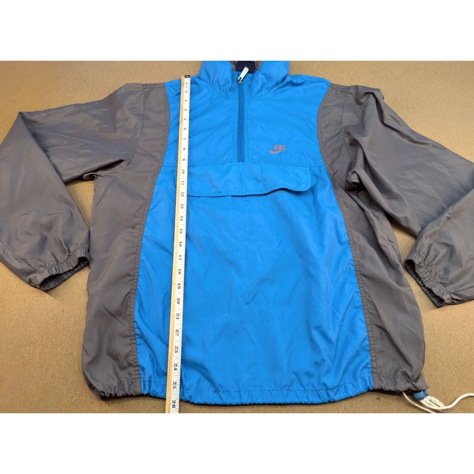 Nike VINTAGE Nike Oregon USA Windbreaker Jacket Mens XL Hooded Blue Gray 80s 90s Windbreaker Nike Outdoors Mens XL Red Gray Brown? Size US XL / EU 56 / 4 - 2 Thumbnail