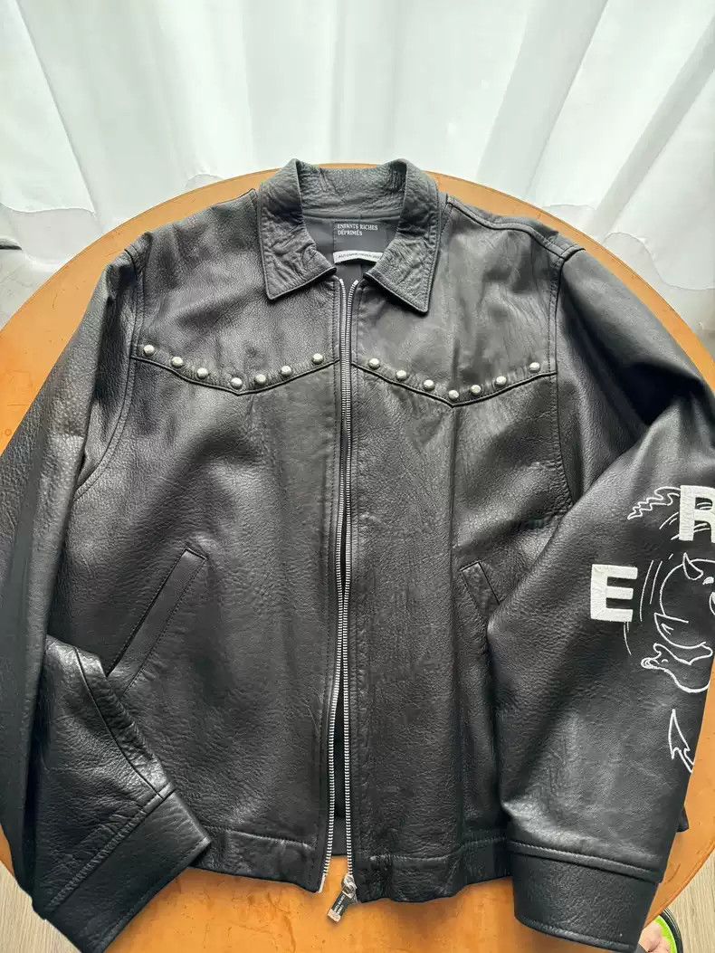 Enfants Riches Deprimes enfants riches deprimes Limited little devil leather coat Size US XL / EU 56 / 4 - 1 Thumbnail