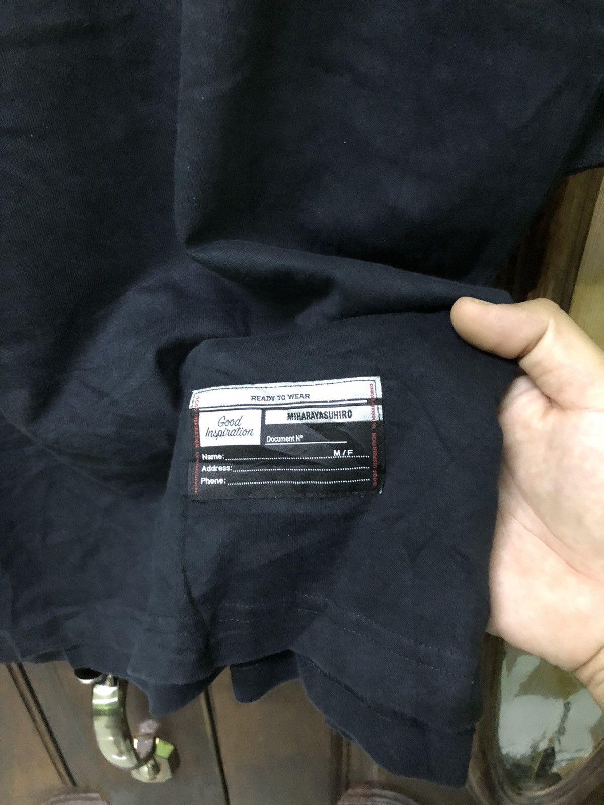 Maison MIHARA YASUHIRO Miharayasuhiro Good Inspiration Shirt Tee Size US M / EU 48-50 / 2 - 5 Thumbnail