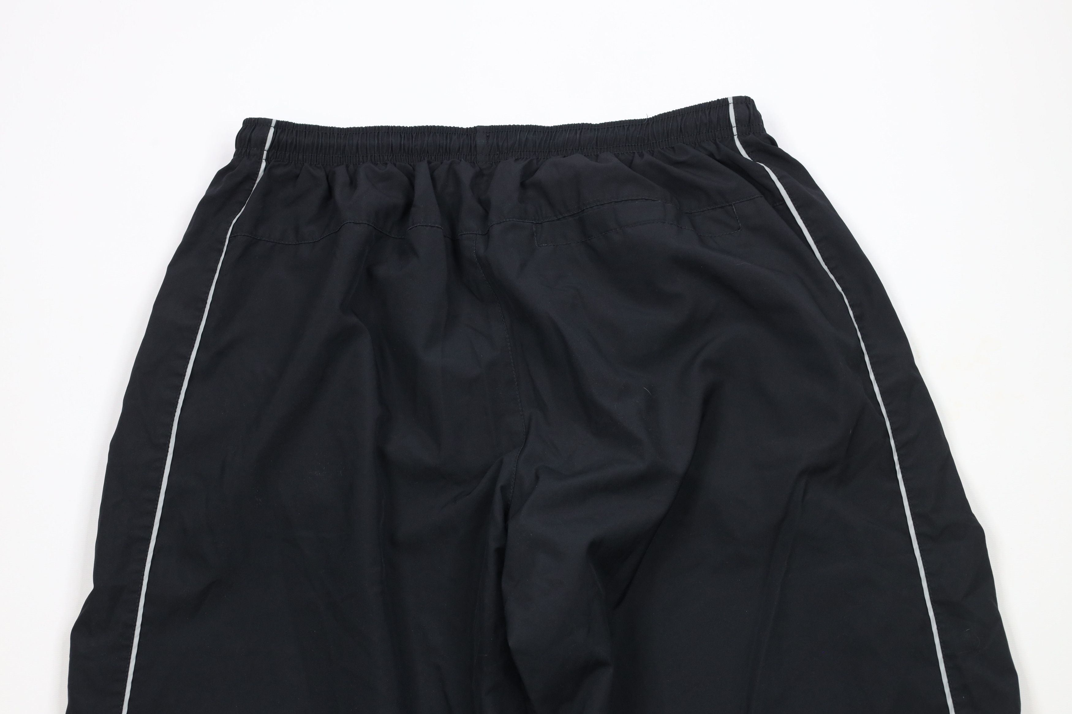 Nike × Vintage Vintage 90s Y2K Nike Travis Scott Mini Swoosh Wide Leg Pants Size US 36 / EU 52 - 13 Thumbnail