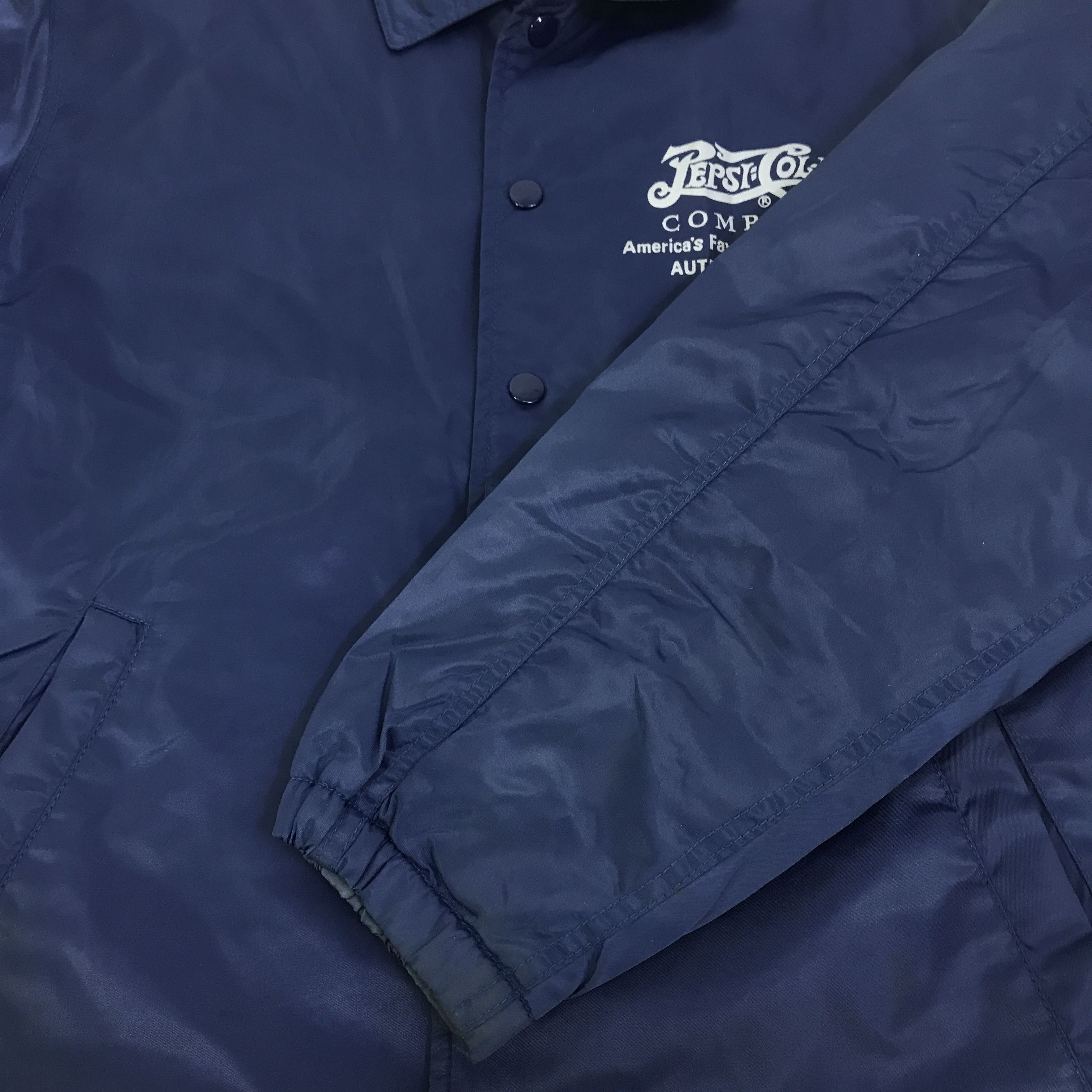 Pepsi Vintage Pepsi Cola Company Snap Button Jacket K125B11 Size US M / EU 48-50 / 2 - 8 Thumbnail