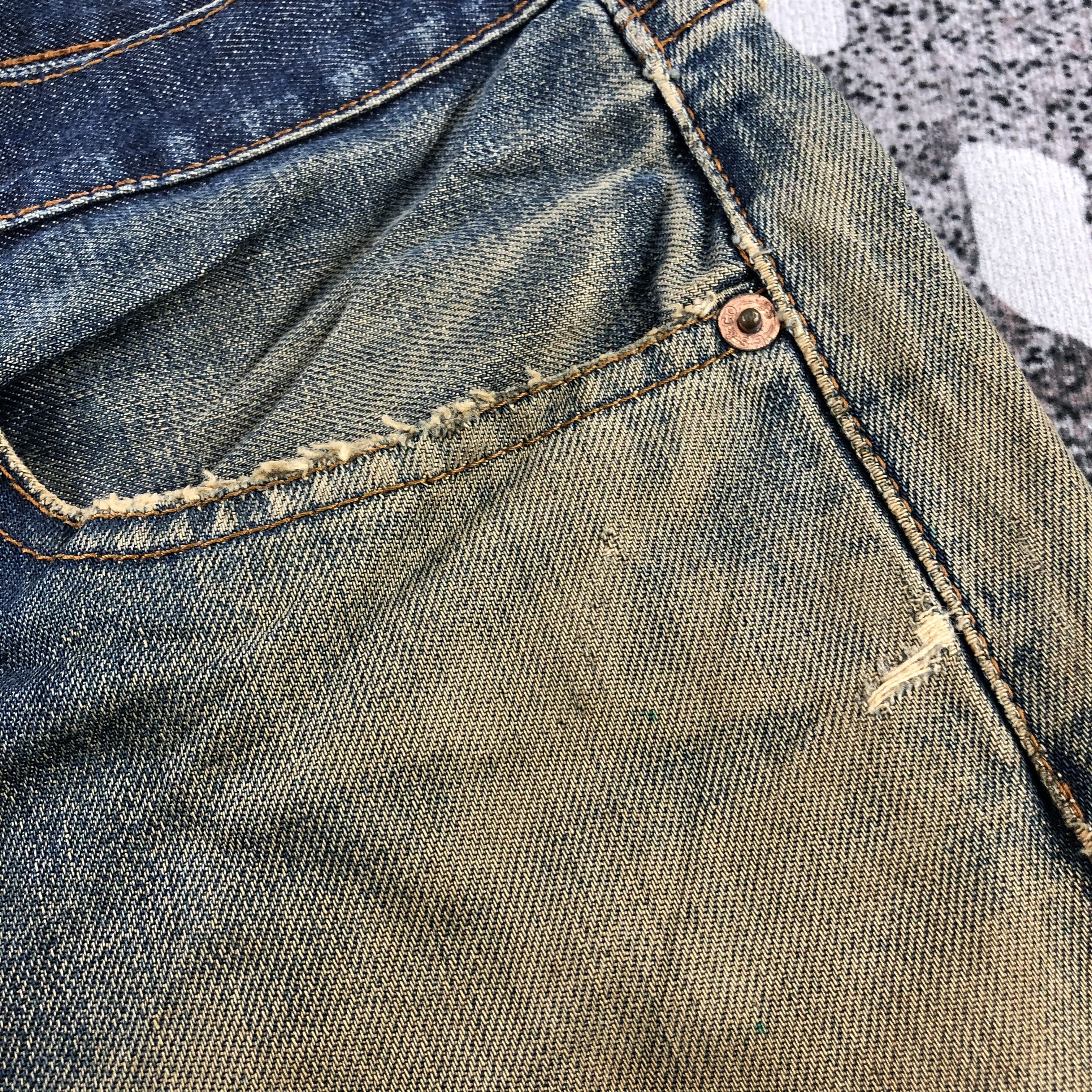 Levi's Vintage Levi's 512 Jeans Rusty Wash Denim KJ1074 Size US 34 / EU 50 - 10 Thumbnail