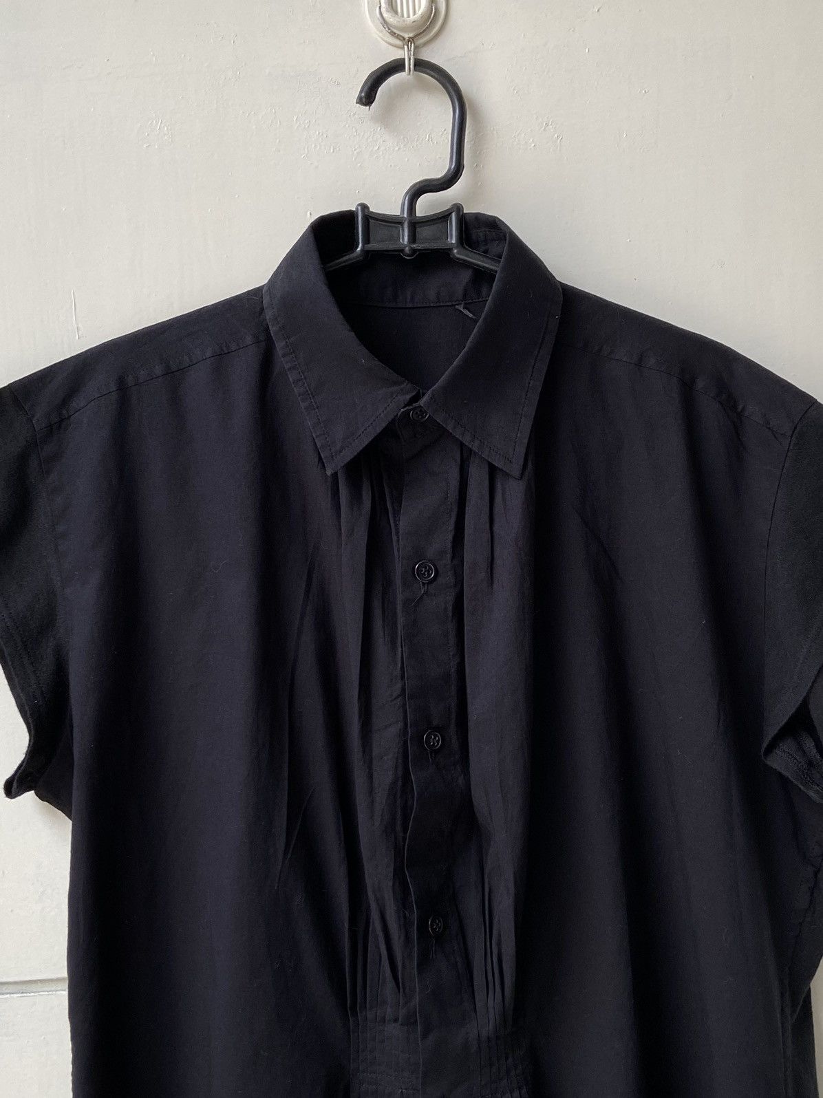 Yohji Yamamoto Y’S Yohji Yamamoto Black Shirt Outer Vest Size US L / EU 52-54 / 3 - 3 Thumbnail