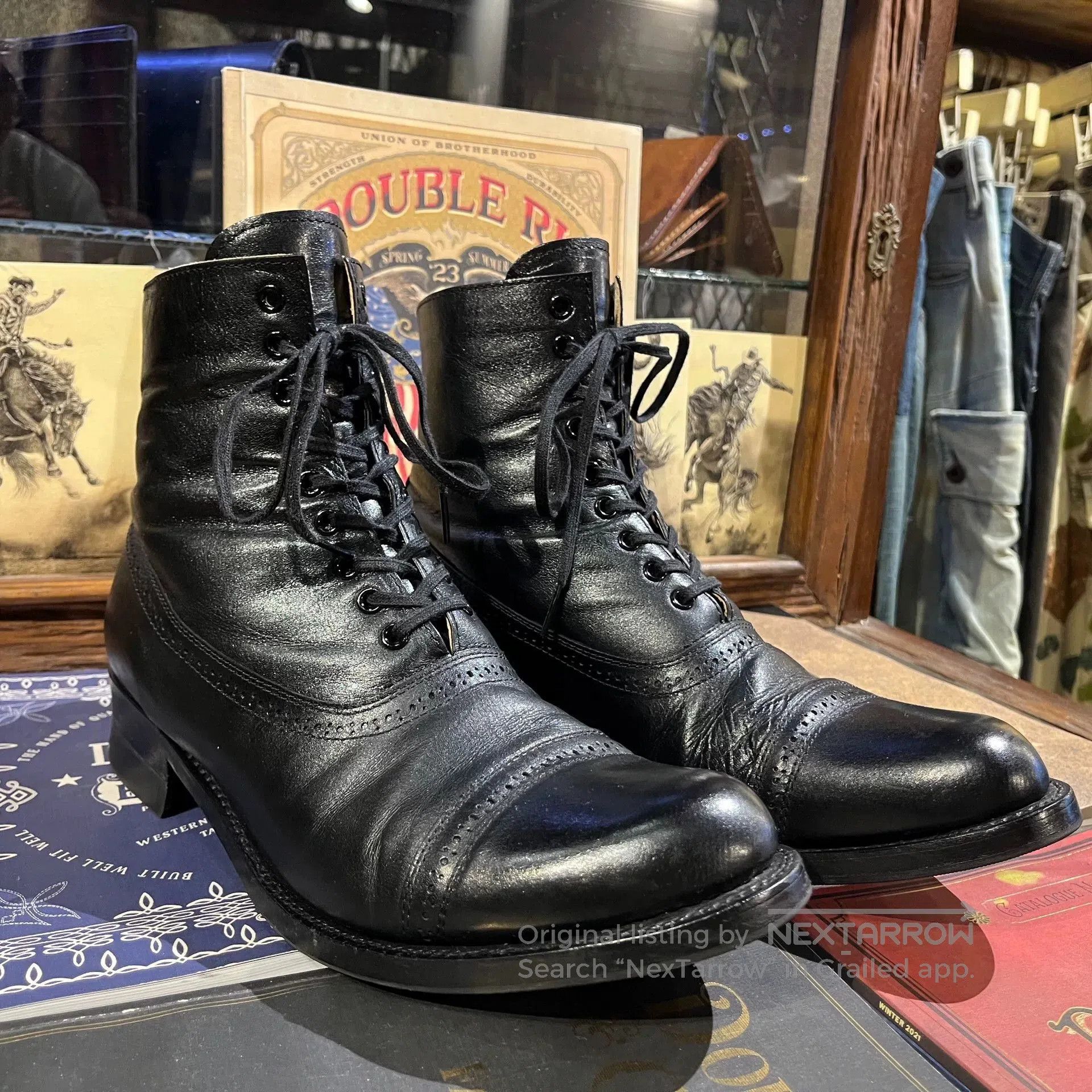 Julius × SIVA Julius X Siva Rare Spiral Zip Boots Size 27.5(10