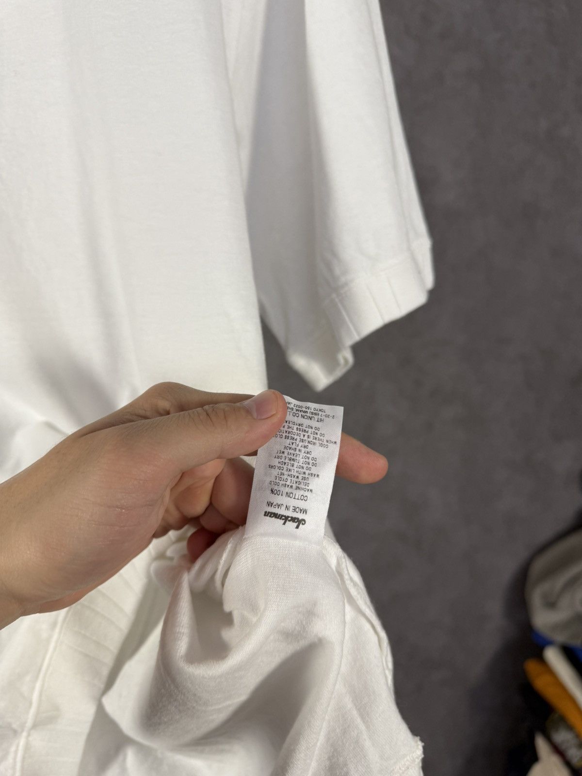 Japanese Brand × Vintage Jackman tanabe meriyasu made in Japan tee Size US L / EU 52-54 / 3 - 6 Thumbnail