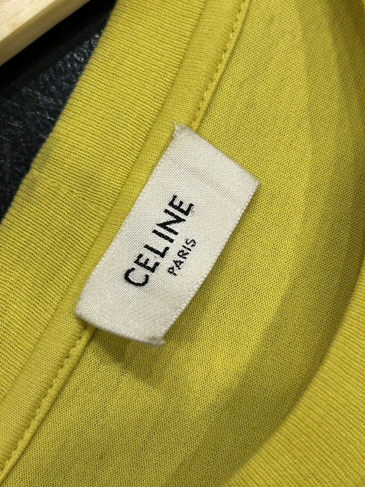 Celine Celine Tee - Yellow Size US S / EU 44-46 / 1 - 5 Thumbnail