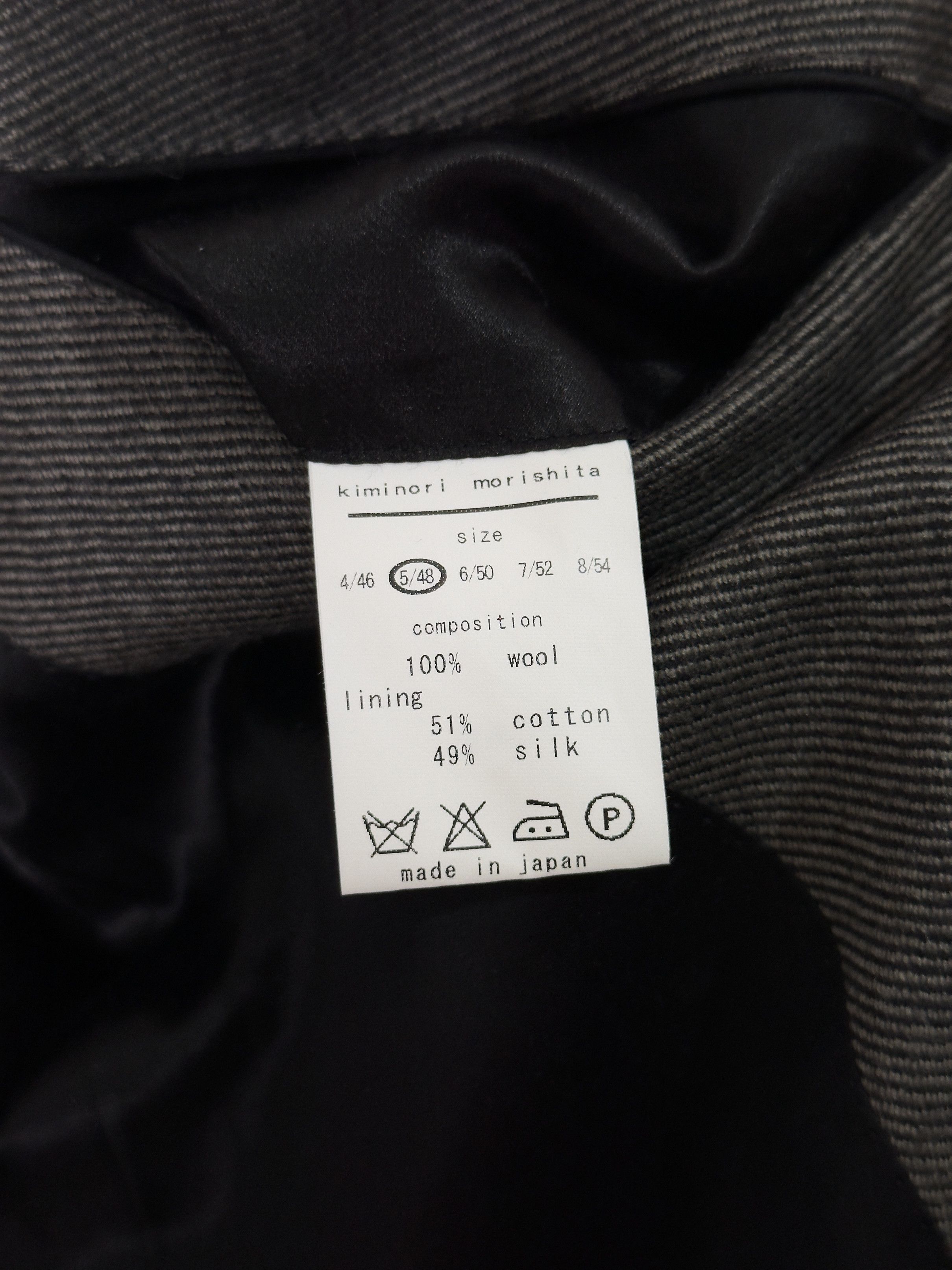 Kiminori Morishita Rare Kiminori Morishita tailored blazer Size 48R - 5 Thumbnail