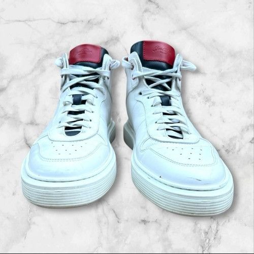 Good Man Brand GOOD MAN Brand Legend London Pro Hi Top White Red Italy Size US 9 / EU 42 - 4 Thumbnail