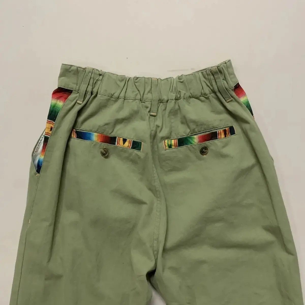 Japanese Brand VintageTiticaca Navajo Style Native Design Drawstring Pants Size US 32 / EU 48 - 9 Thumbnail