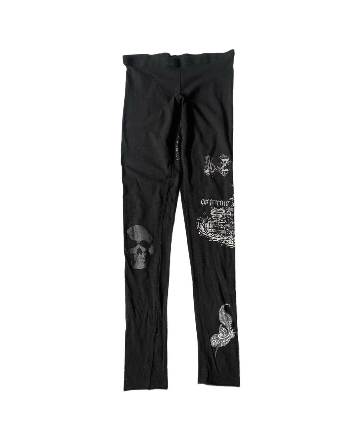 image of Le Grande Bleu L G B Lgb Le Grand Bleu Printed Leggings in Black, Men's (Size 31)