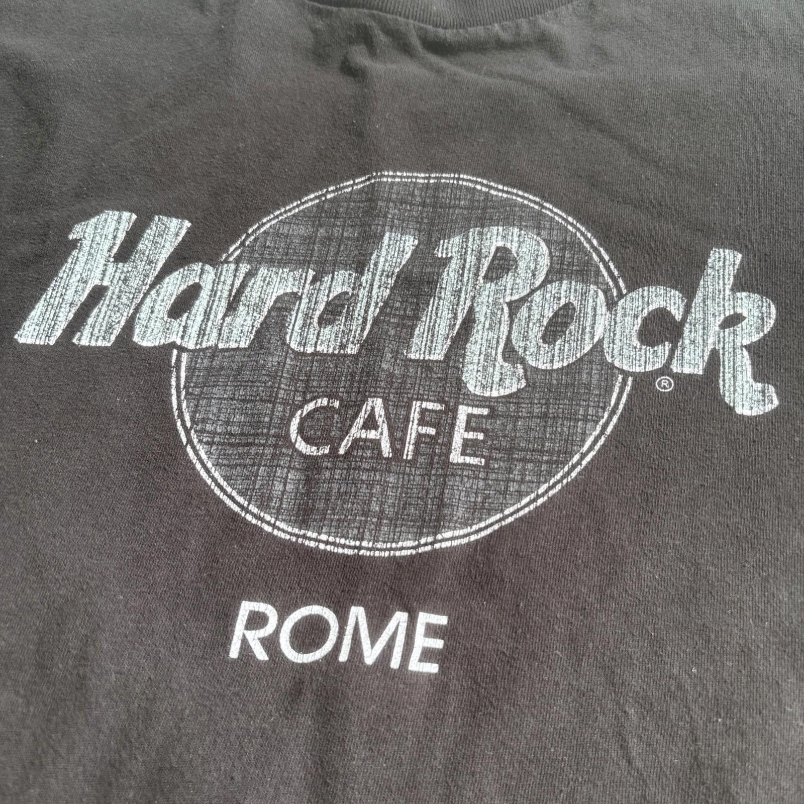 Vintage Vintage Hard Rock Cafe Rome Italy T Shirt Leather Letters M Size US M / EU 48-50 / 2 - 2 Thumbnail