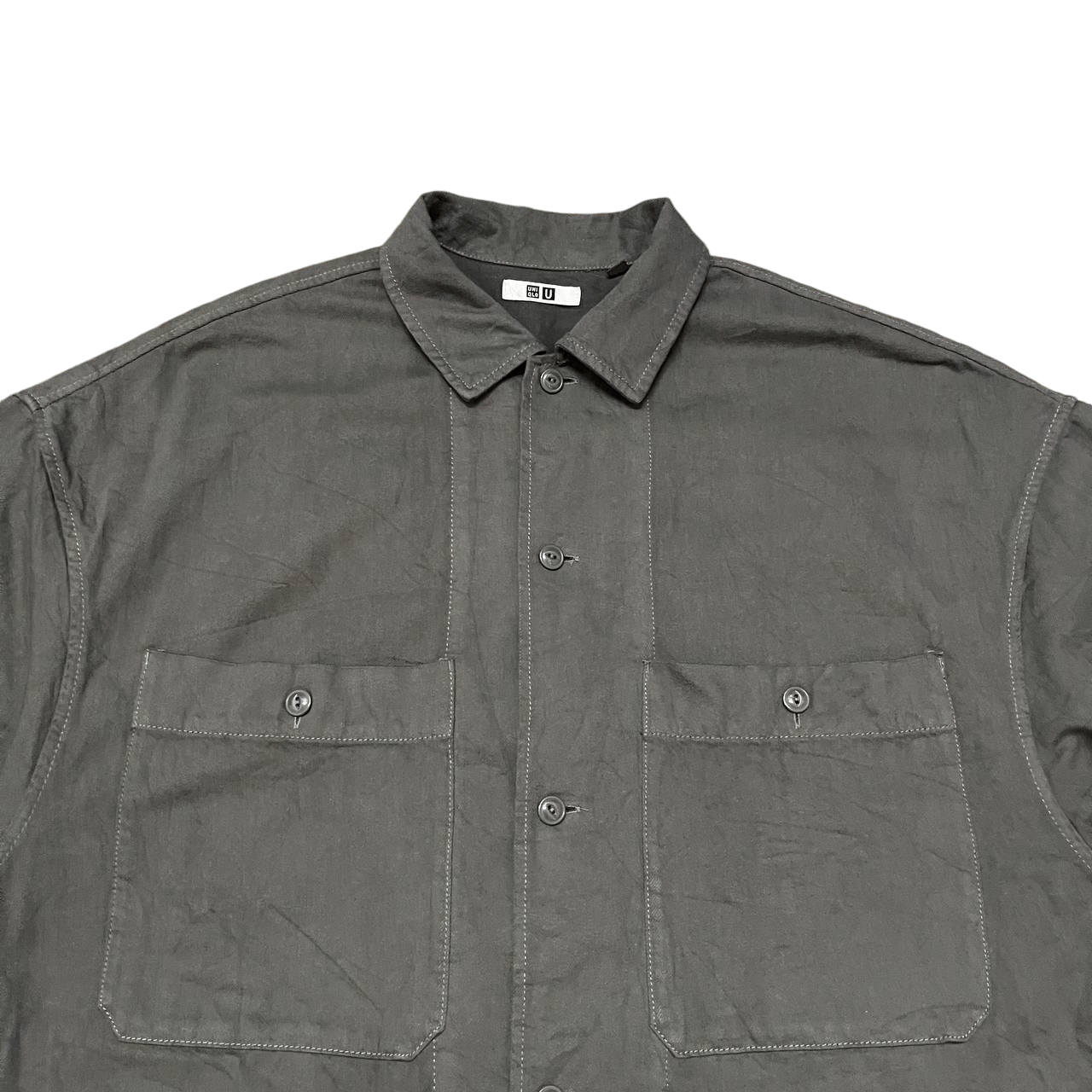 Lemaire × Uniqlo Uniqlo U Lemaire / Christophe Lemaire Short Sleeve Jacket Size US L / EU 52-54 / 3 - 2 Thumbnail