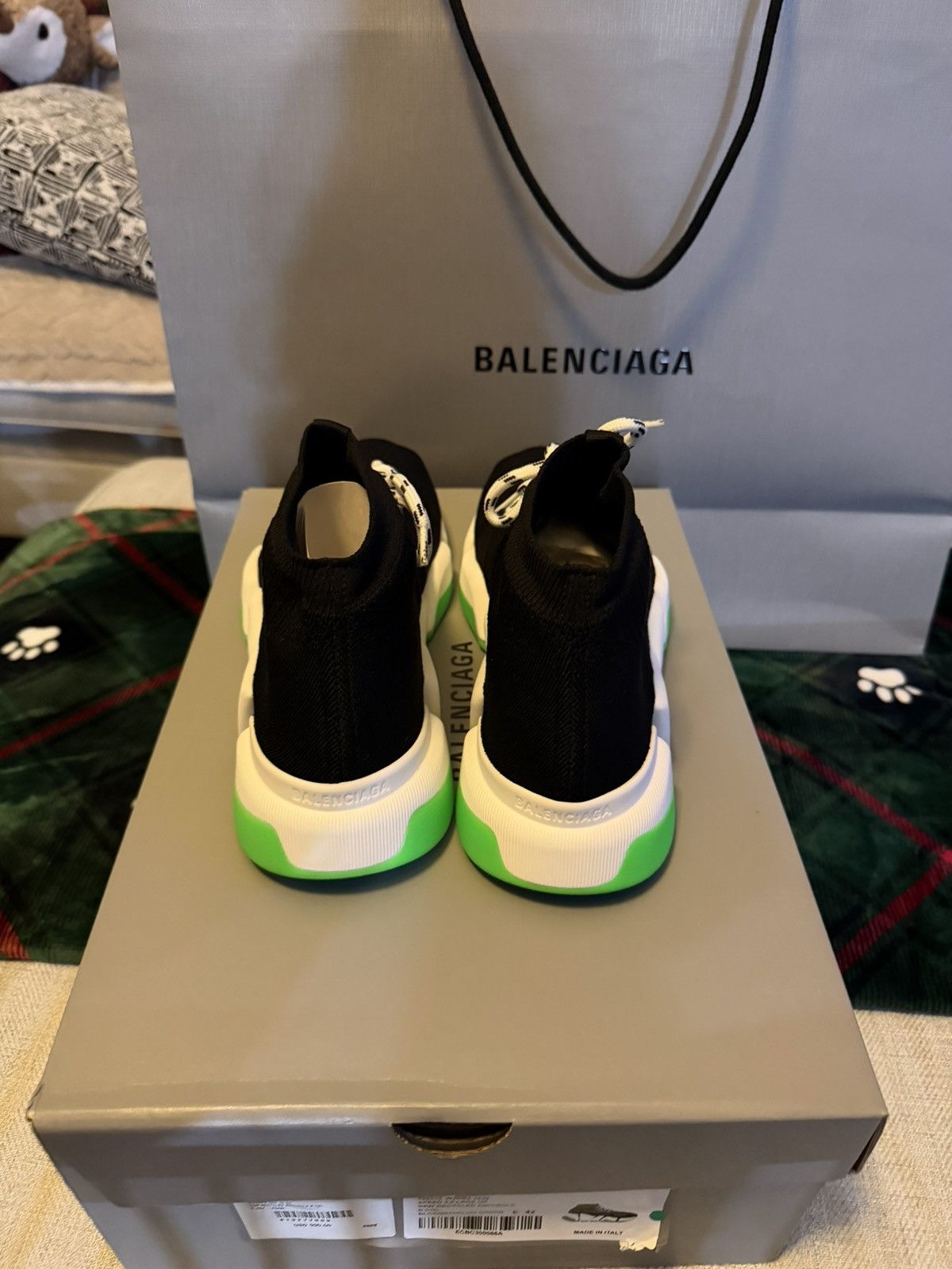 Balenciaga Balenciaga Speed 2.0 Low-Top Sneakers Size US 9 / EU 42 - 7 Thumbnail
